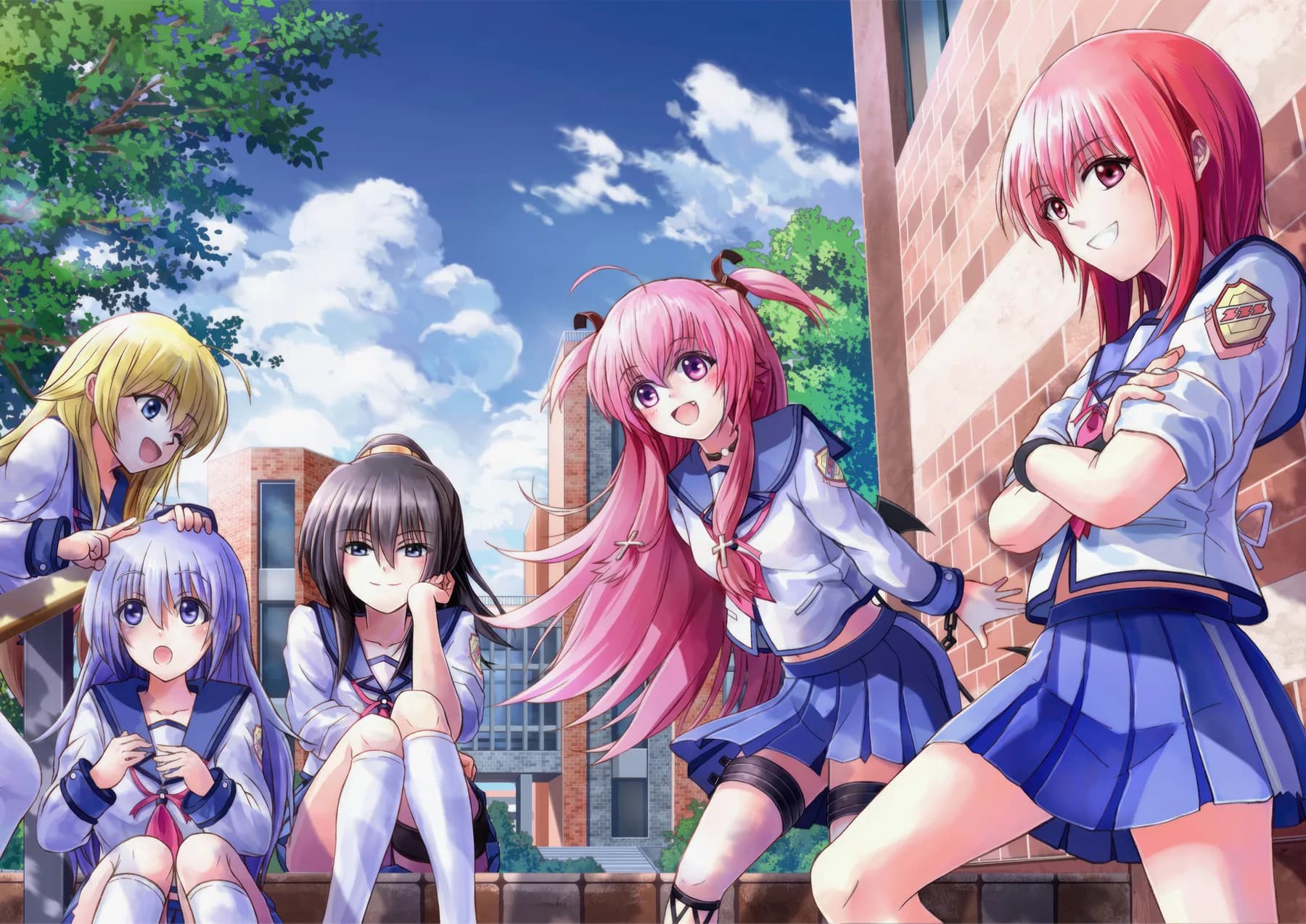 Angel Beats Chicas del SSS