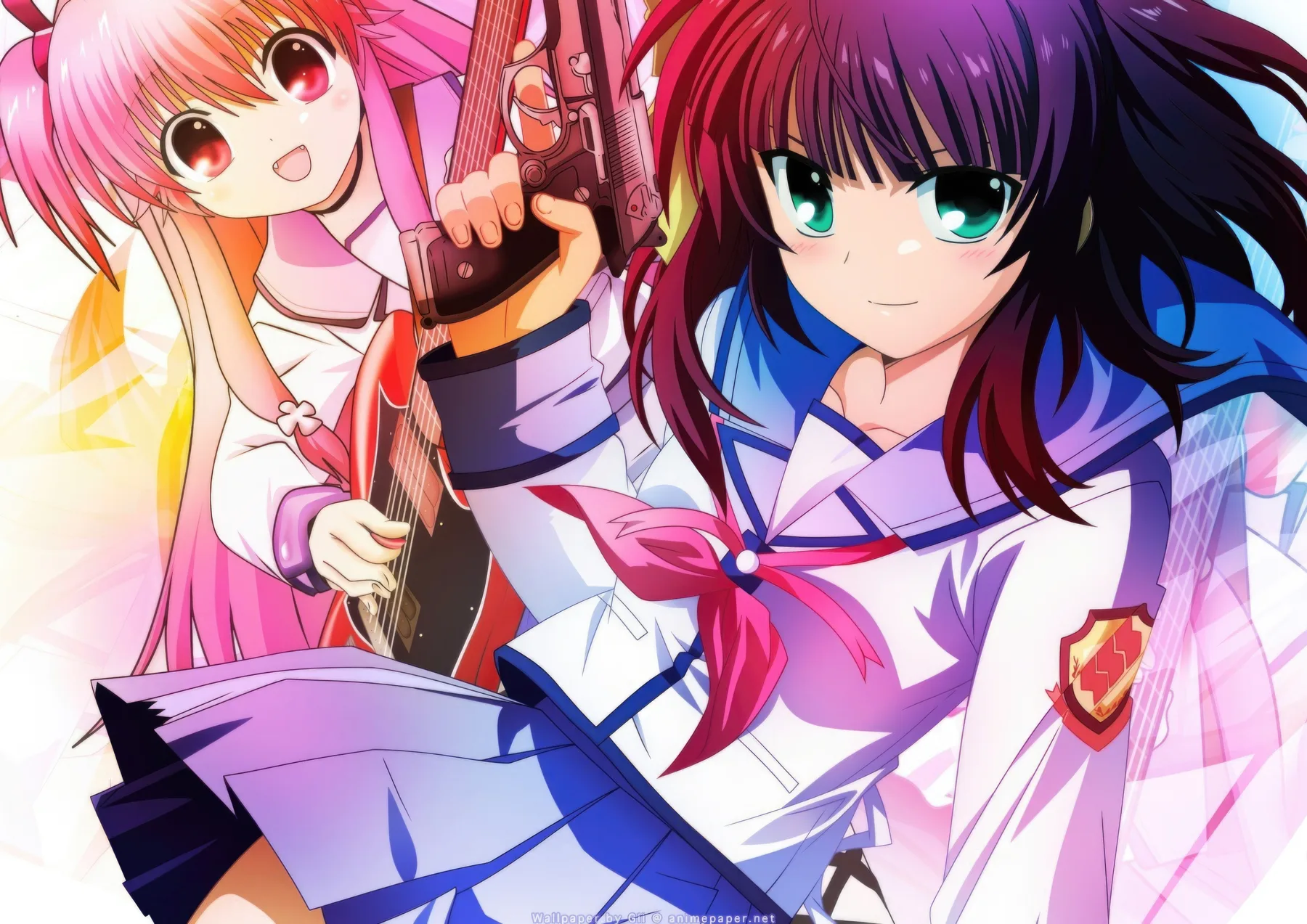 Yui y Kanade Angel Beats