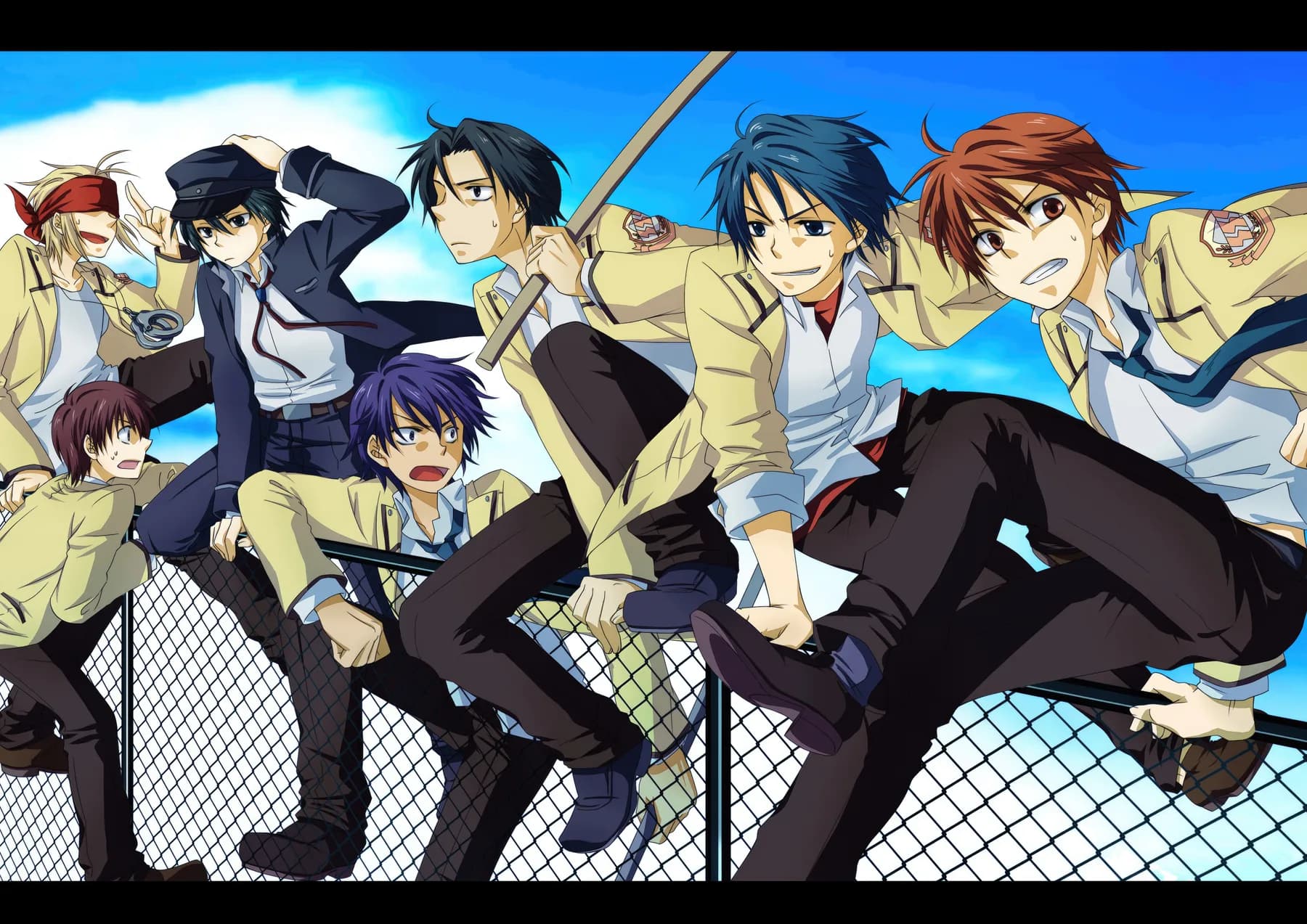 Angel Beats Grupo en la Reja