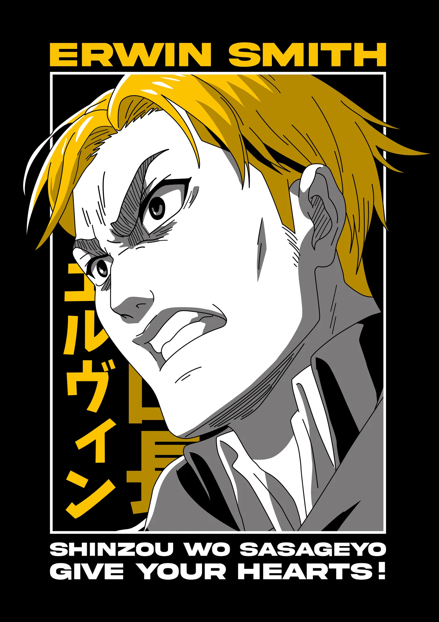 Erwin Smith Comandante Poster