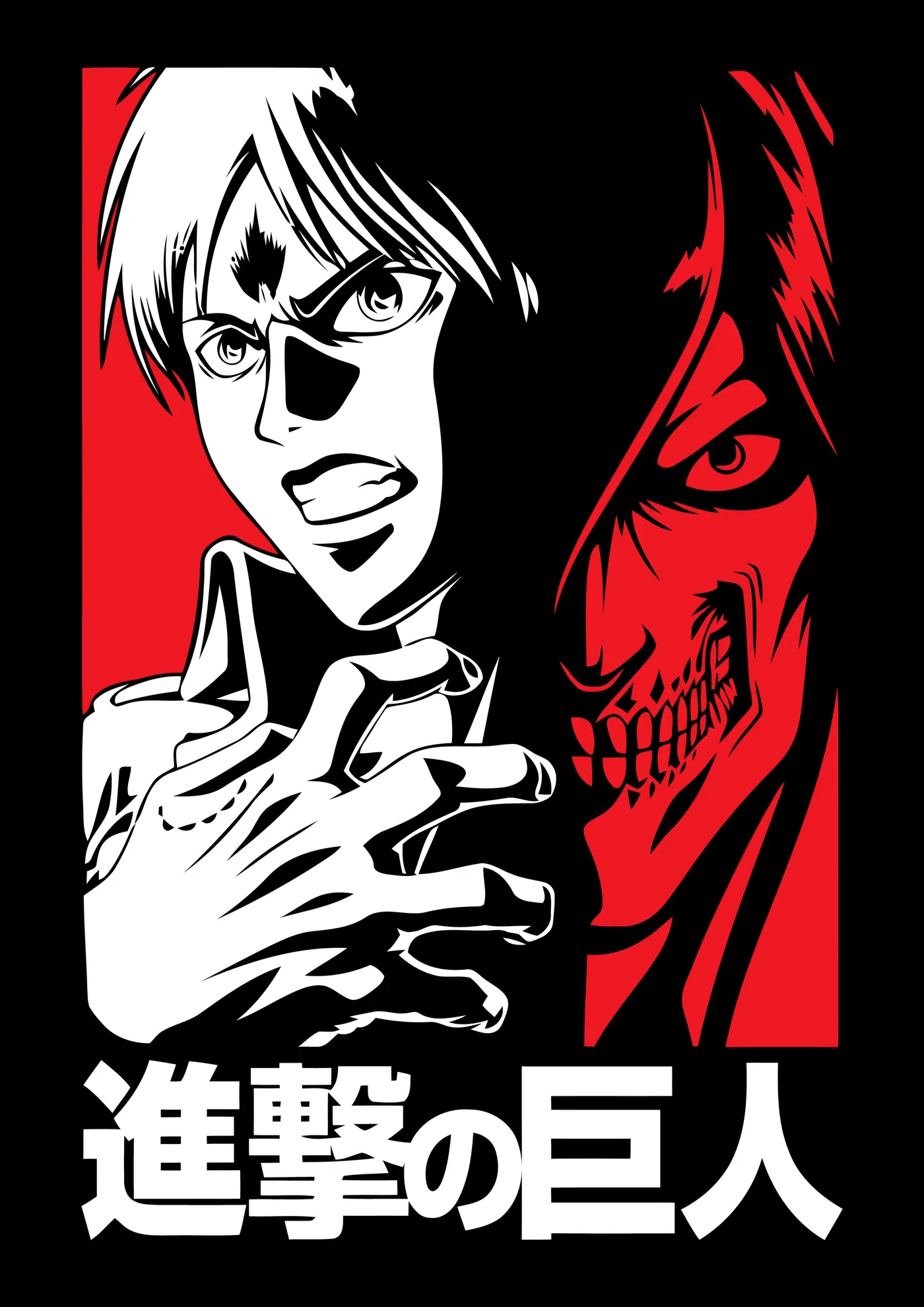 Eren Yeager Doble Rostro Titan