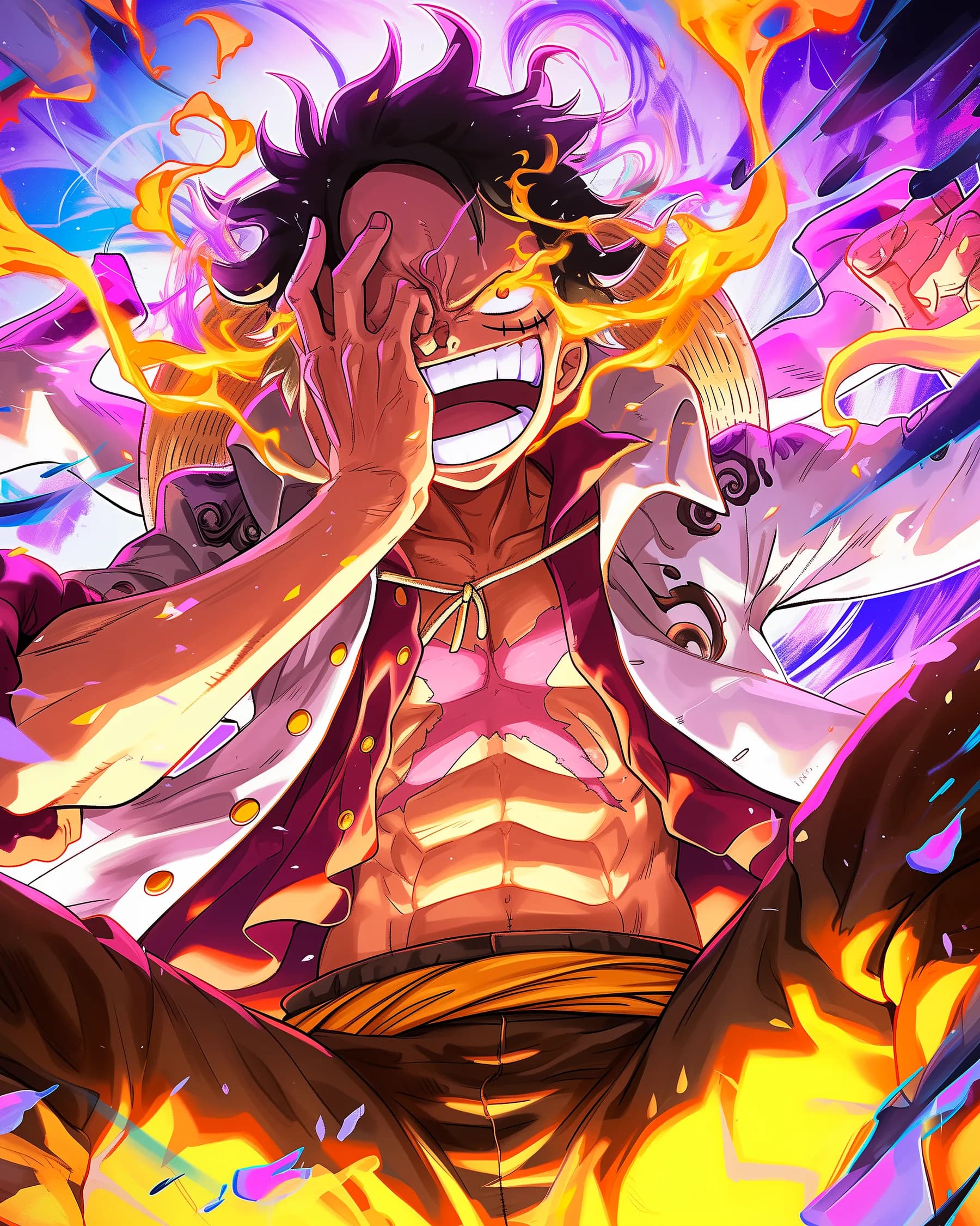 Luffy Gear 5 Nika