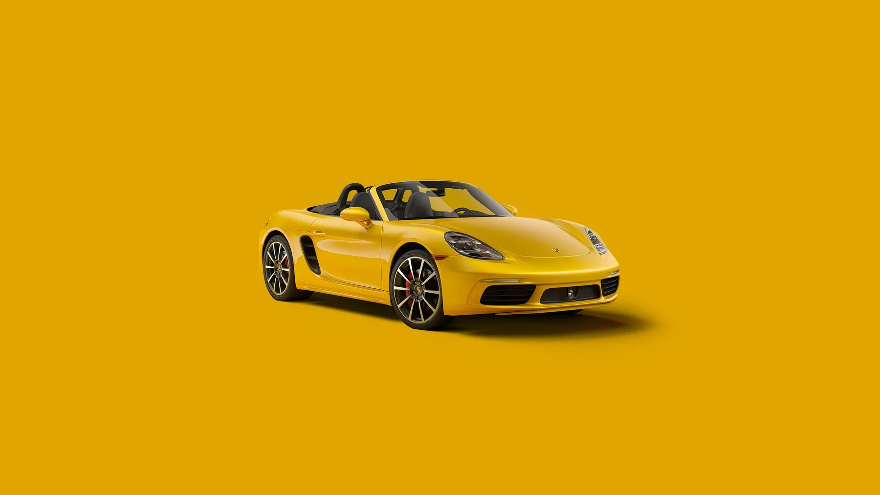 Porsche 718 Boxster Amarillo