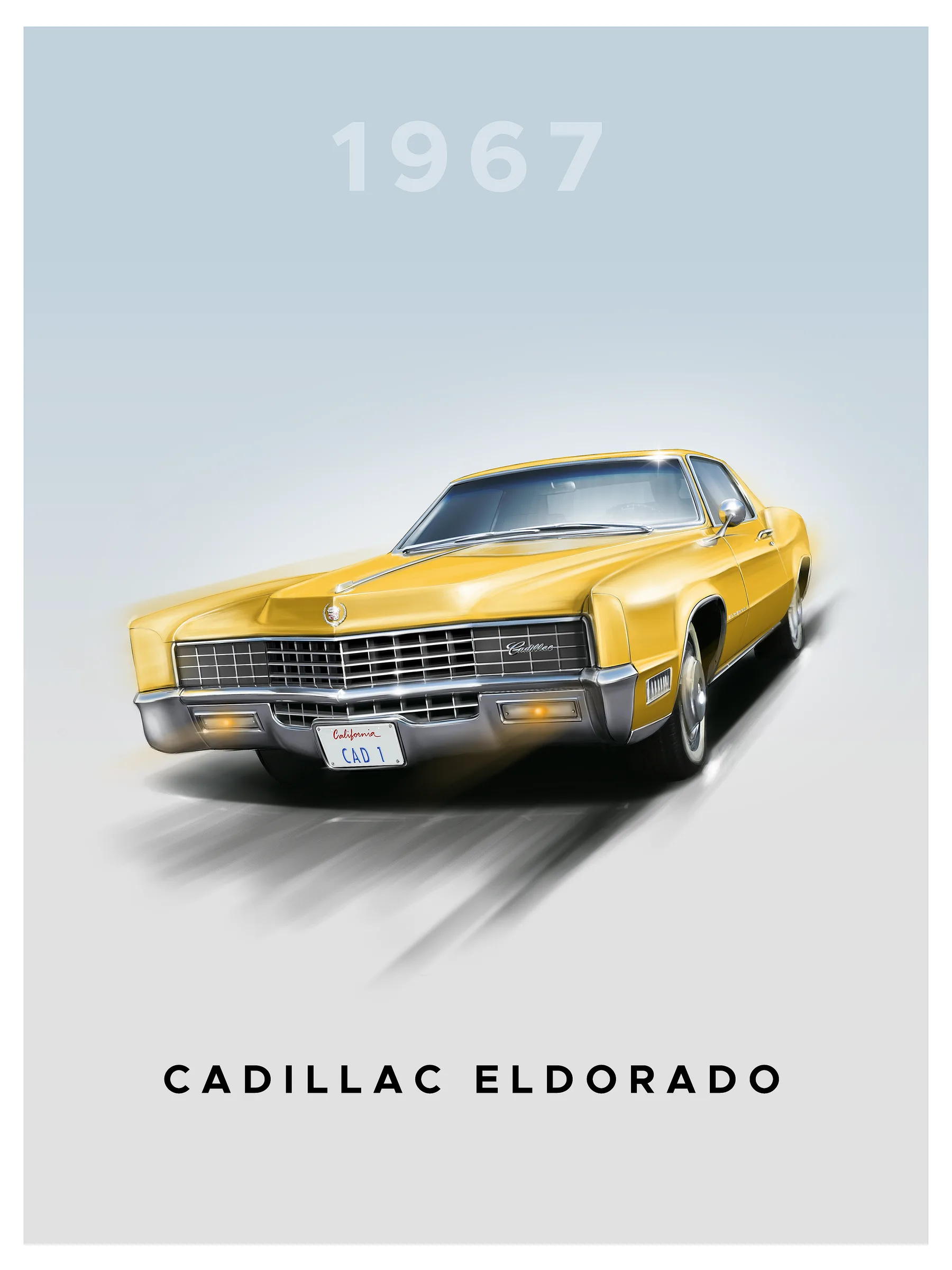 Cadillac Eldorado 1967 Amarillo