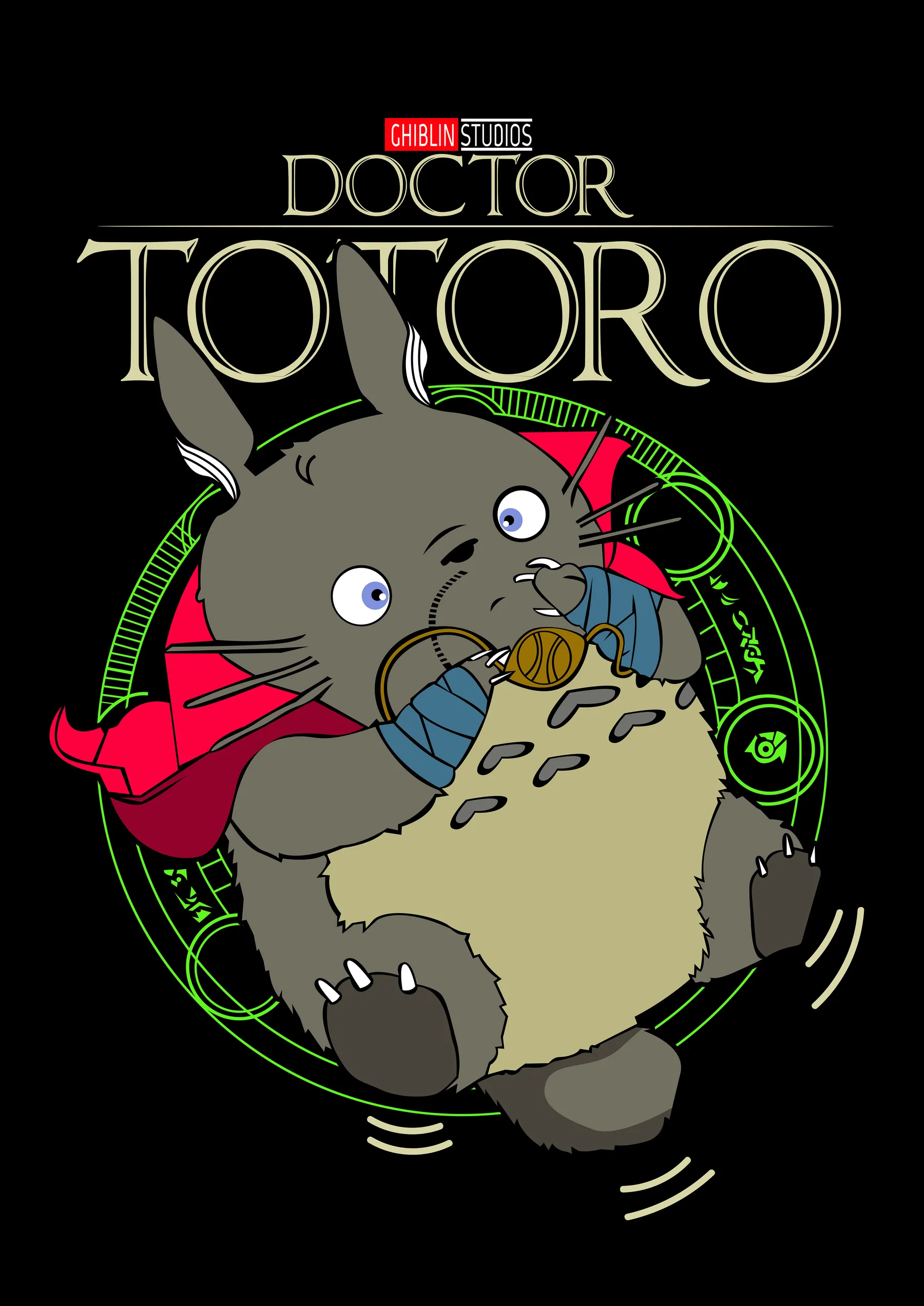 Doctor Totoro Studio Ghibli