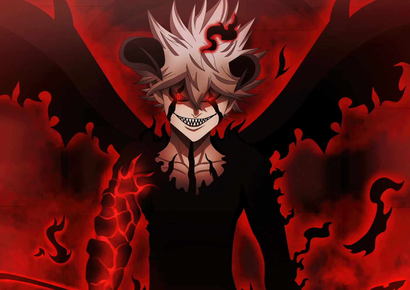 Asta Demonio Sonrisa Siniestra Alas