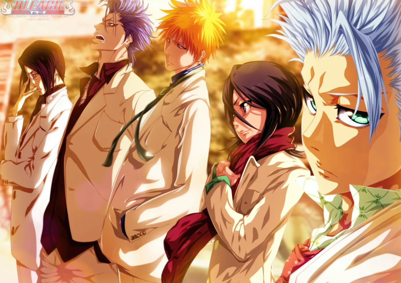 Elenco Bleach Atardecer con Toshiro