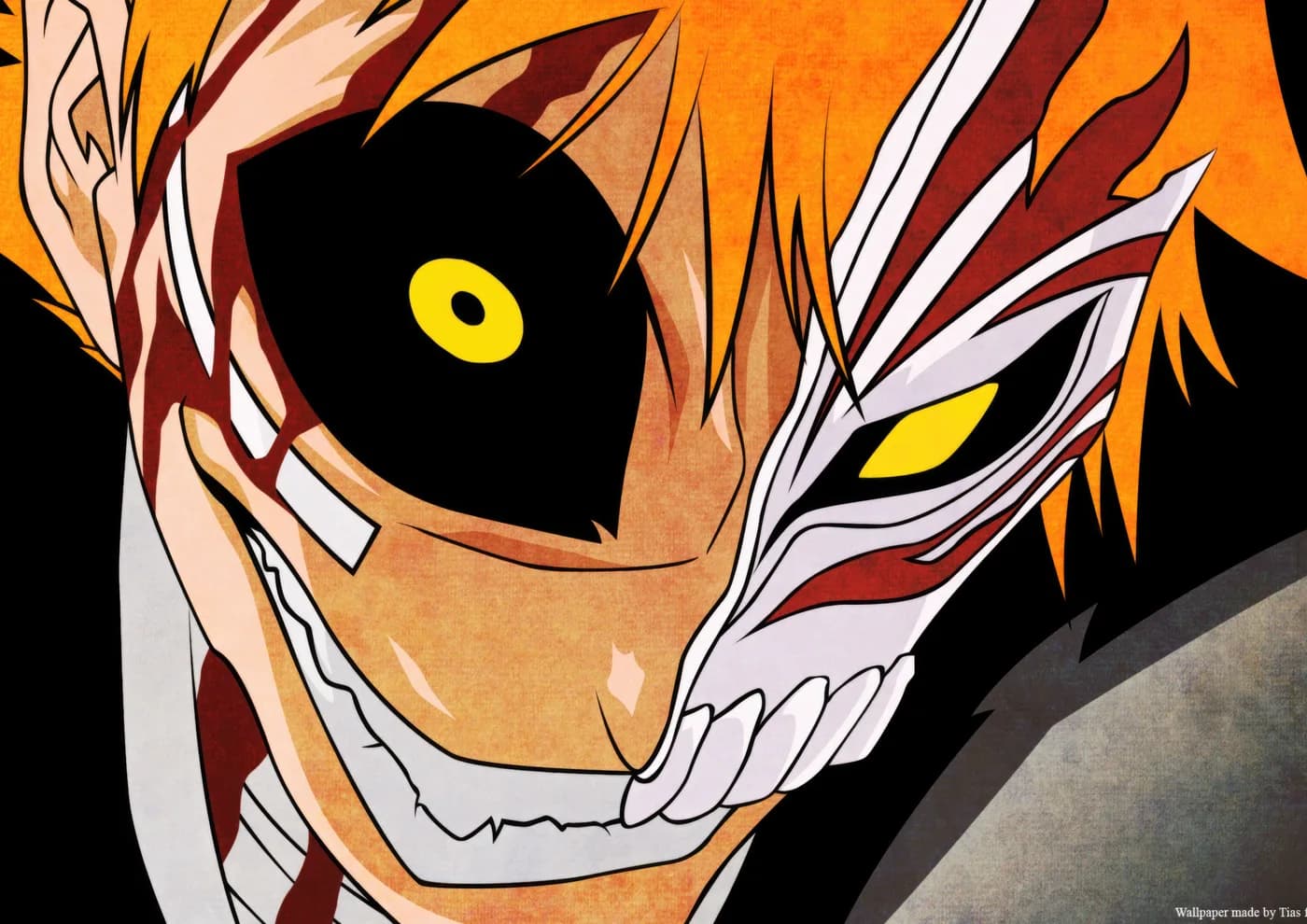 Ichigo Ojo Hollow Extremo Primer Plano