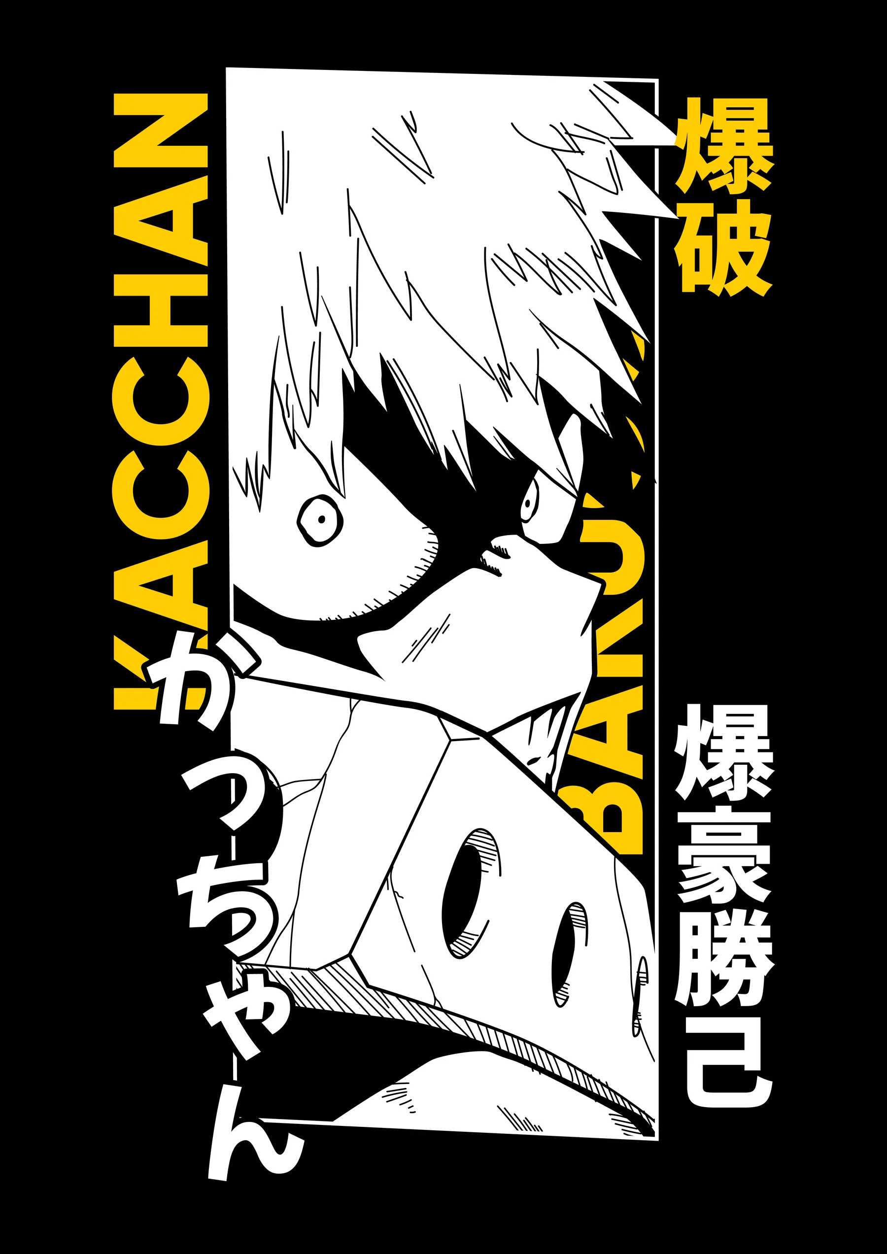 Bakugo Katsuki Kacchan Explosión