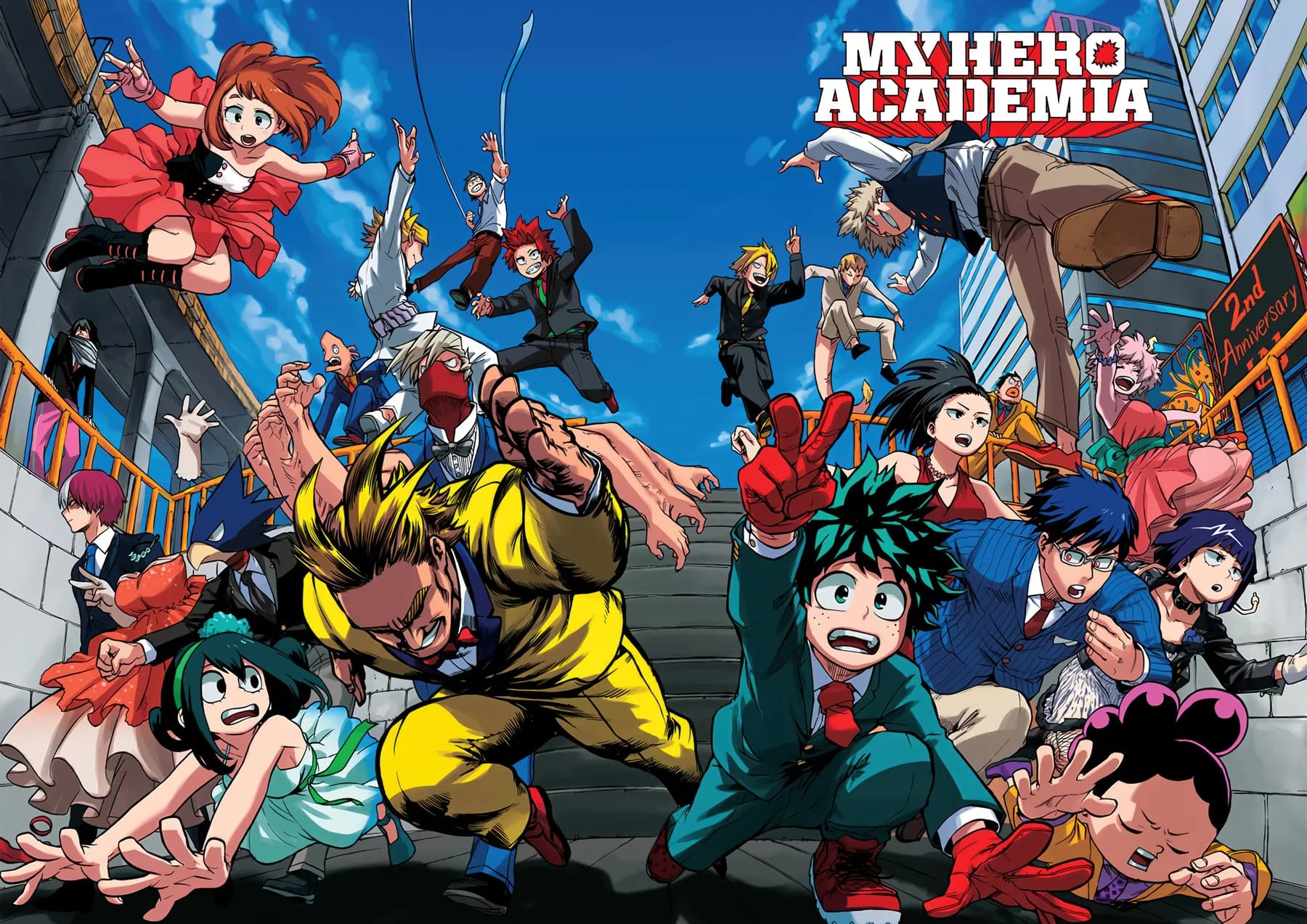 My Hero Academia Elenco 2do Aniversario