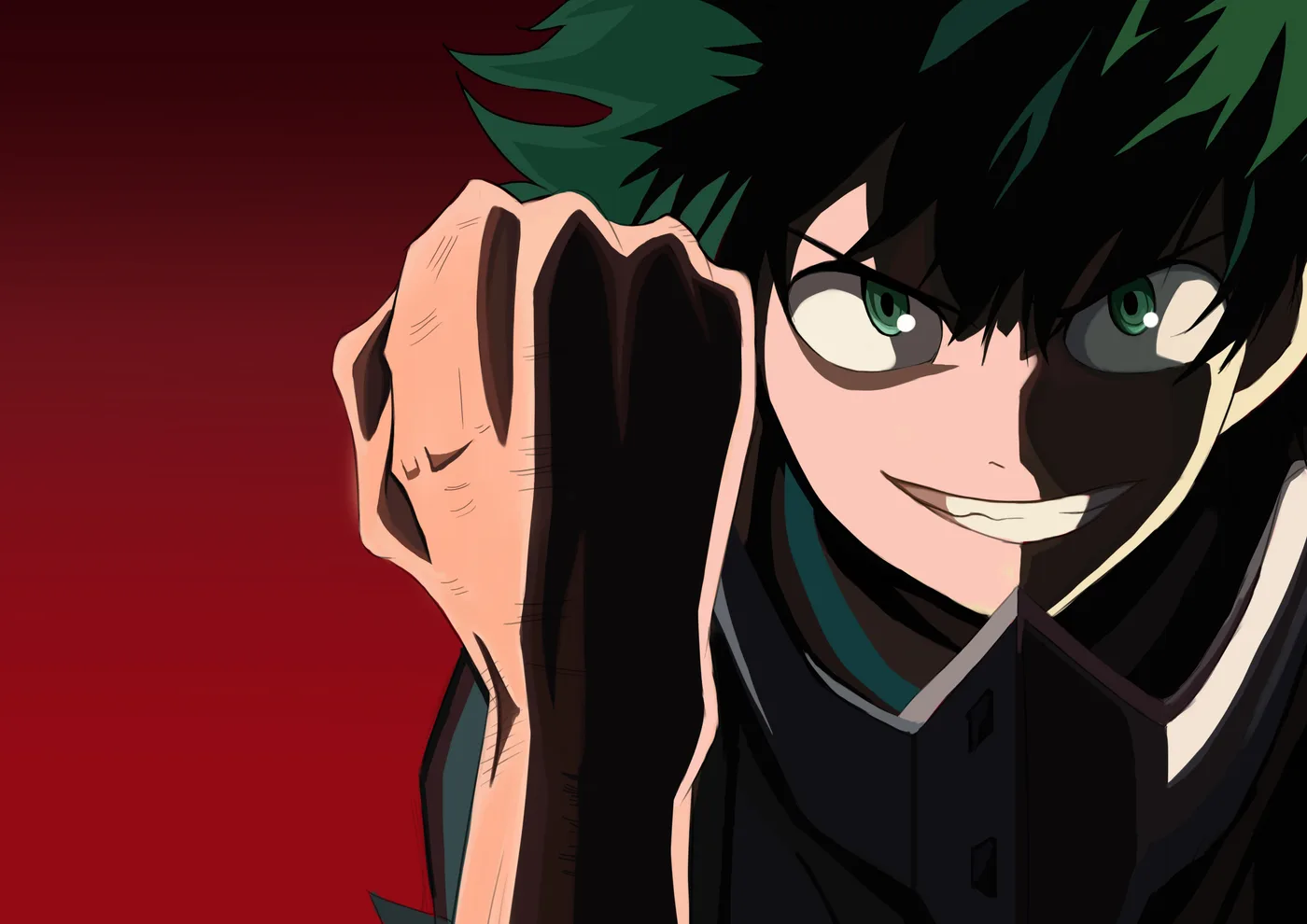 Deku Villano Sonrisa Oscura