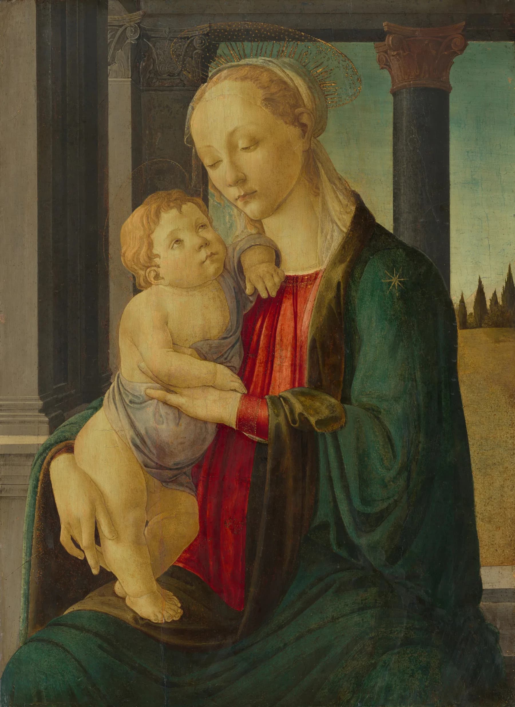 Virgen con el Nino - Sandro Botticelli