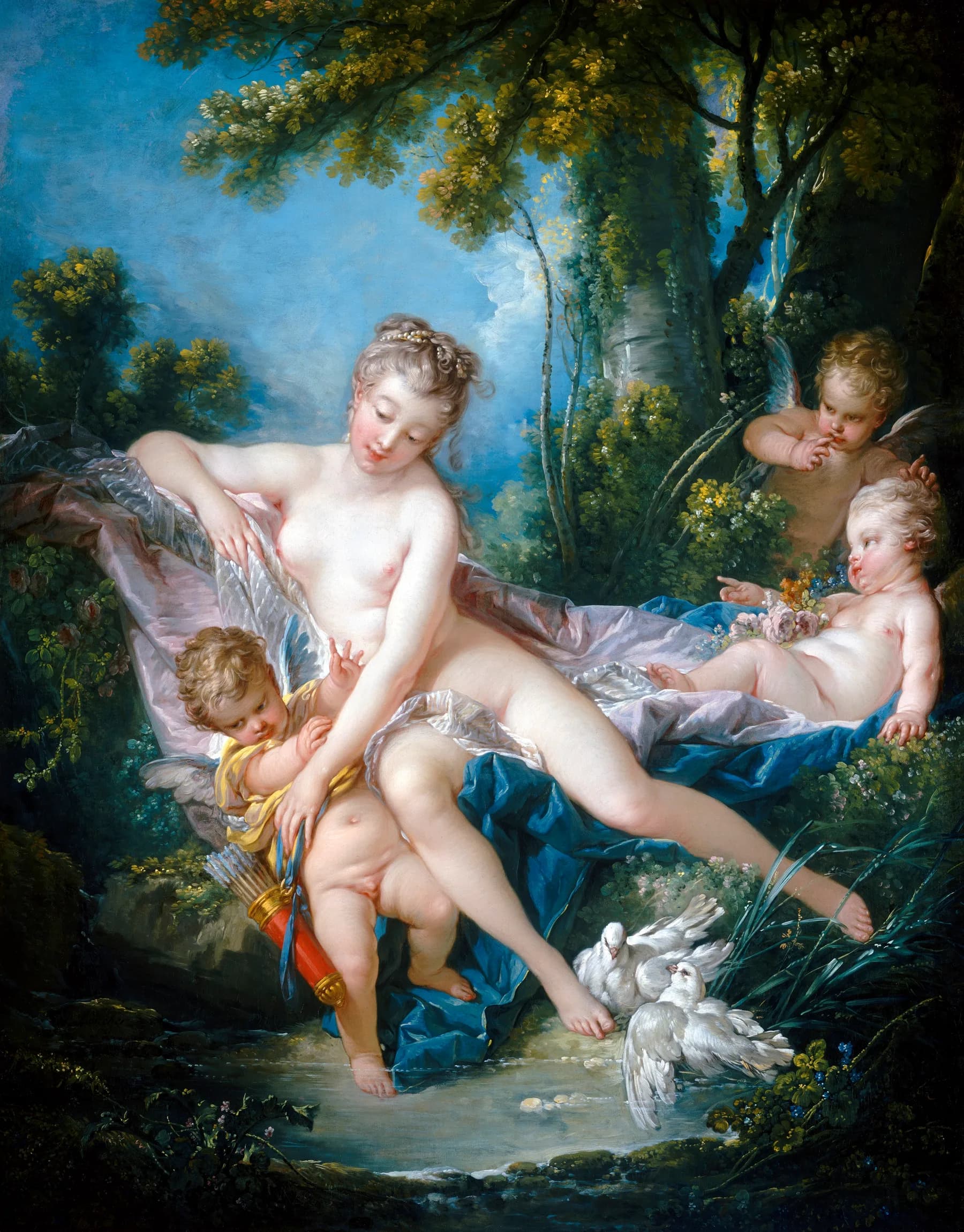 El Triunfo de Venus - Francois Boucher