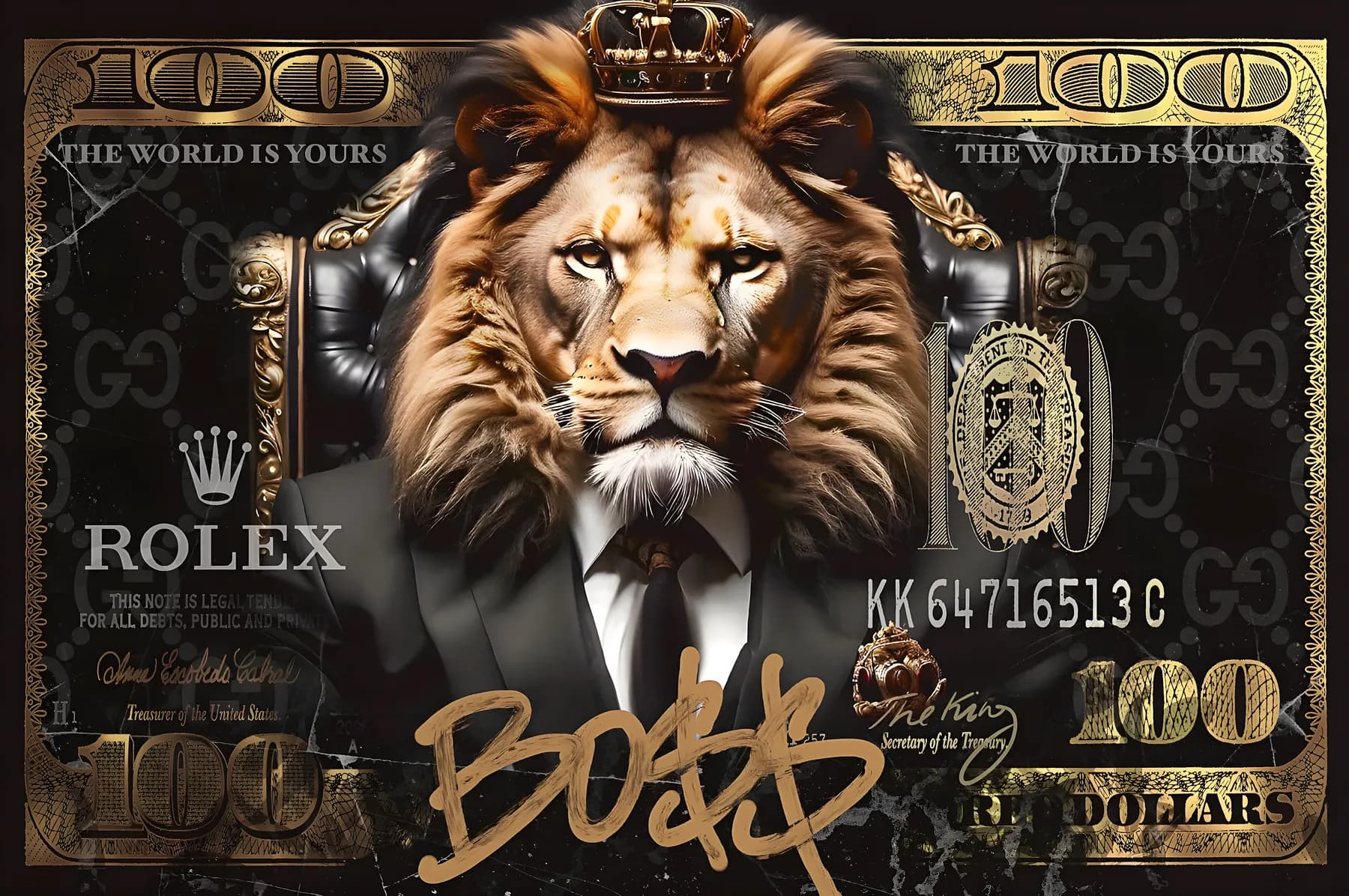 León Boss The World is Yours