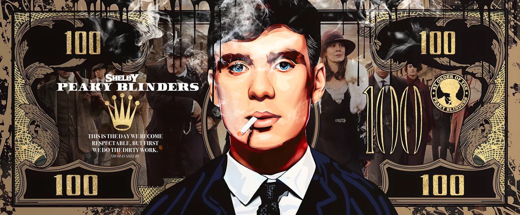 Tommy Shelby Peaky Blinders Billete