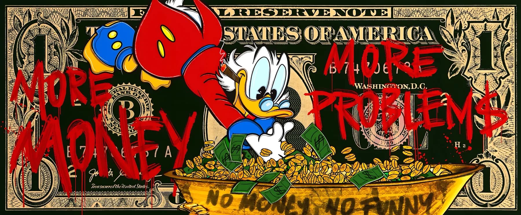Pato Donald More Money More Problems