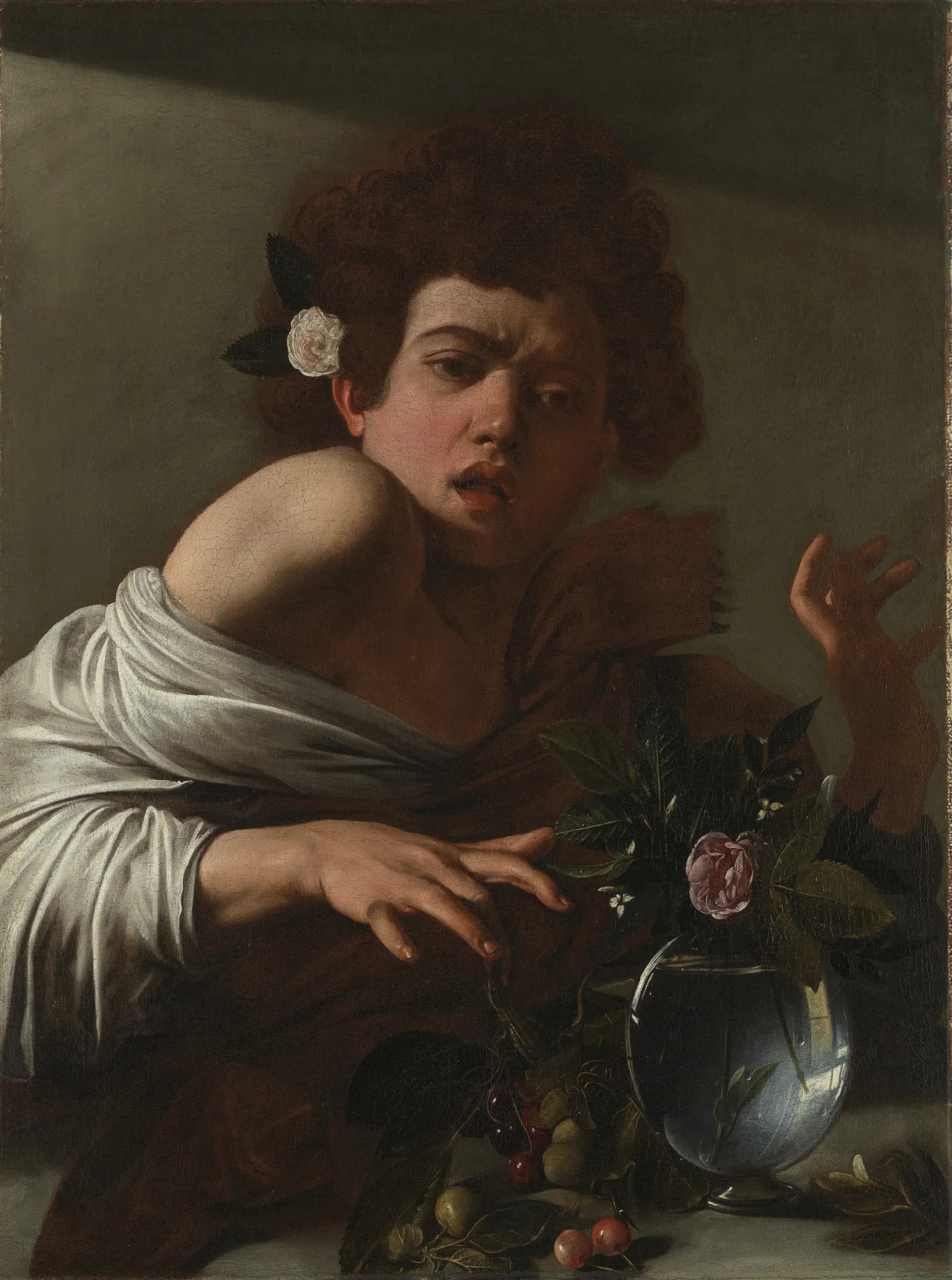 Muchacho Mordido por un Lagarto - Caravaggio