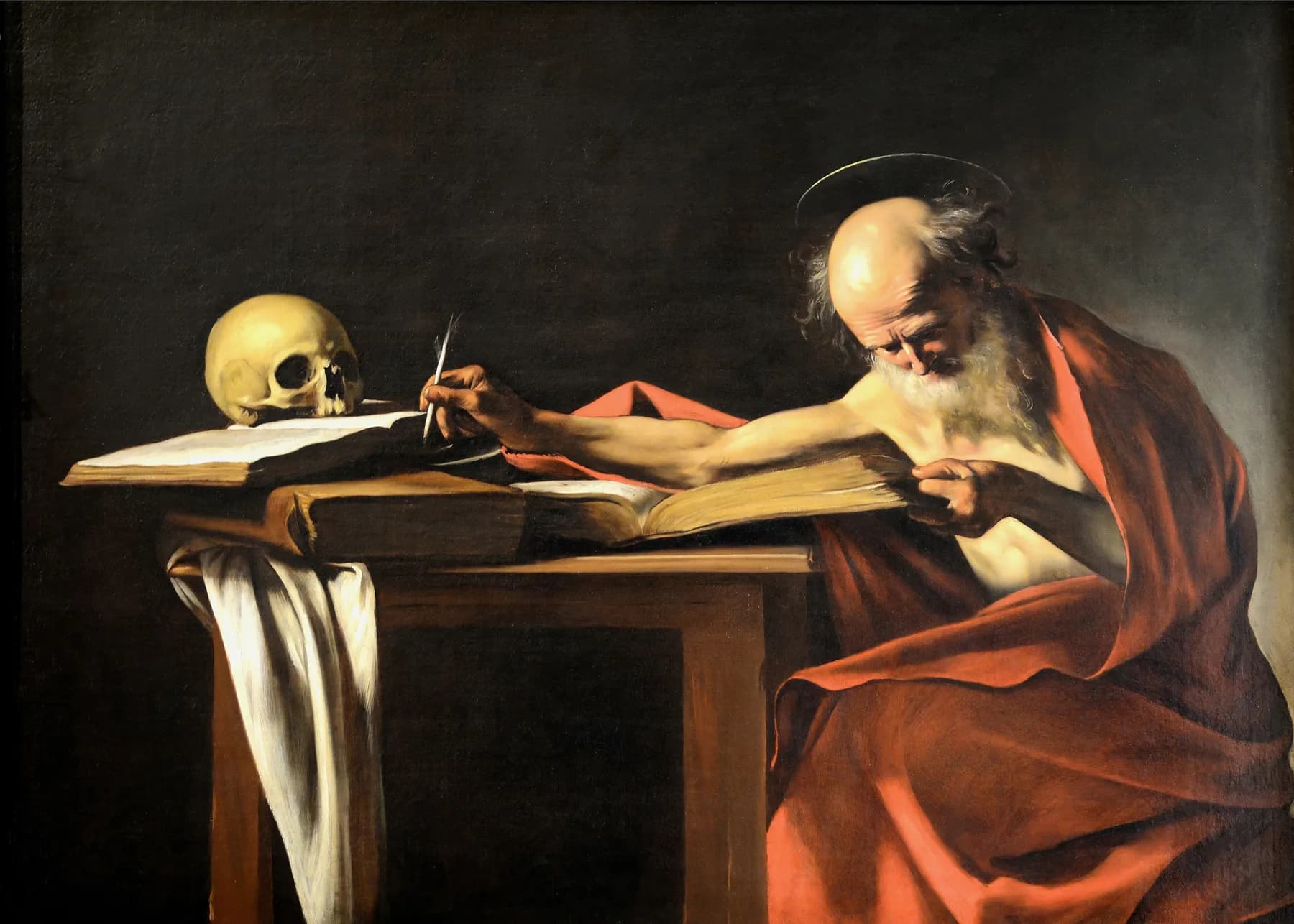 San Jeronimo Escribiendo - Caravaggio