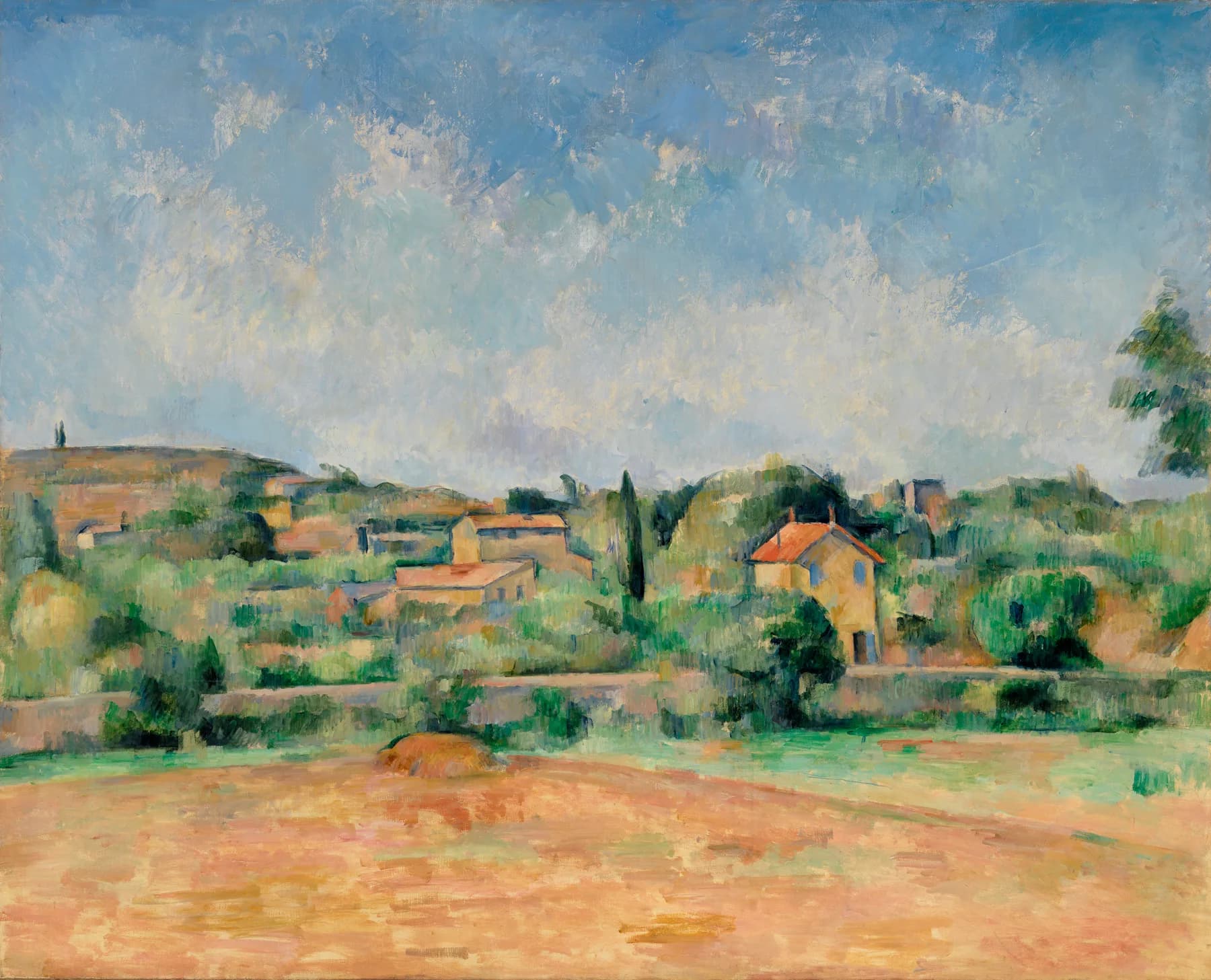 Paisaje de Provenza - Paul Cezanne