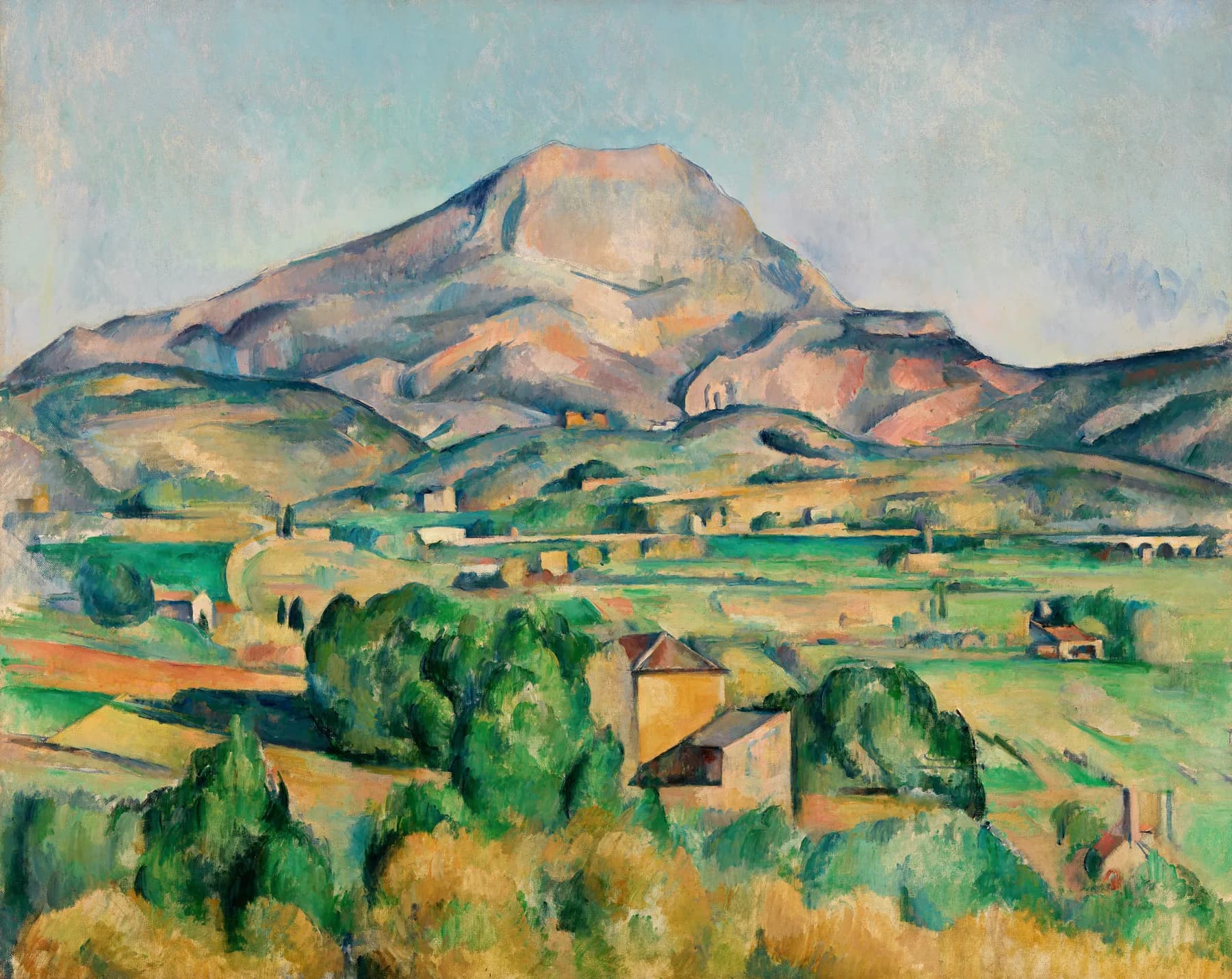 La Montana Sainte-Victoire - Paul Cezanne