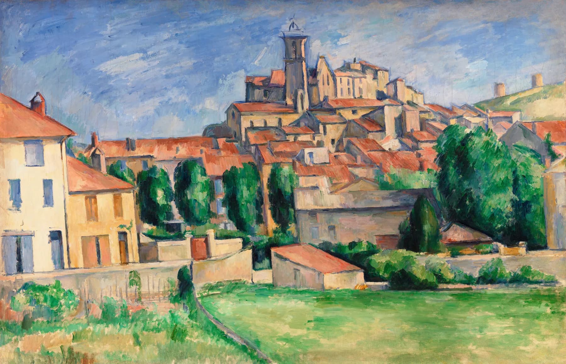 El Pueblo de Gardanne - Paul Cezanne