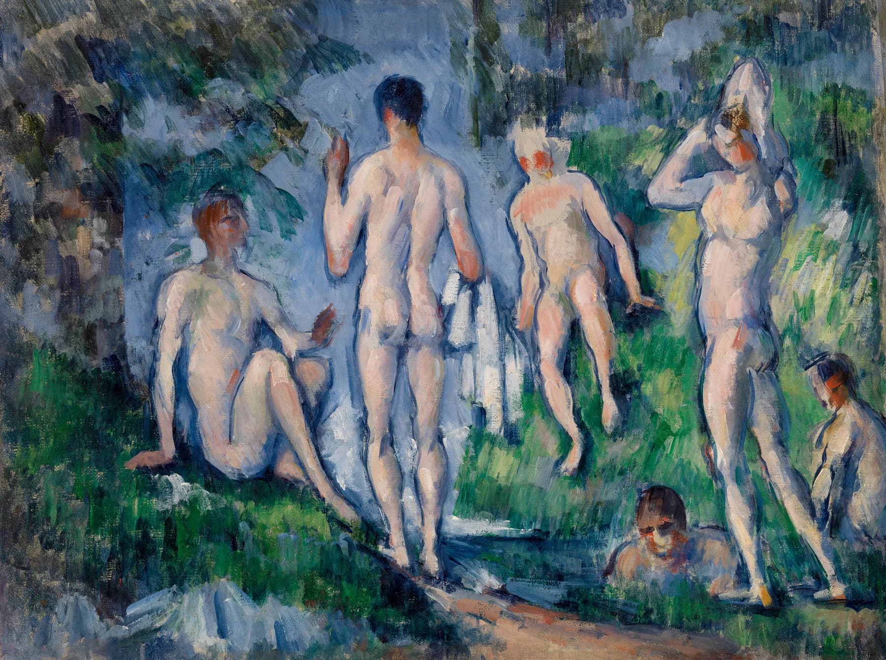 Los Banistas - Paul Cezanne