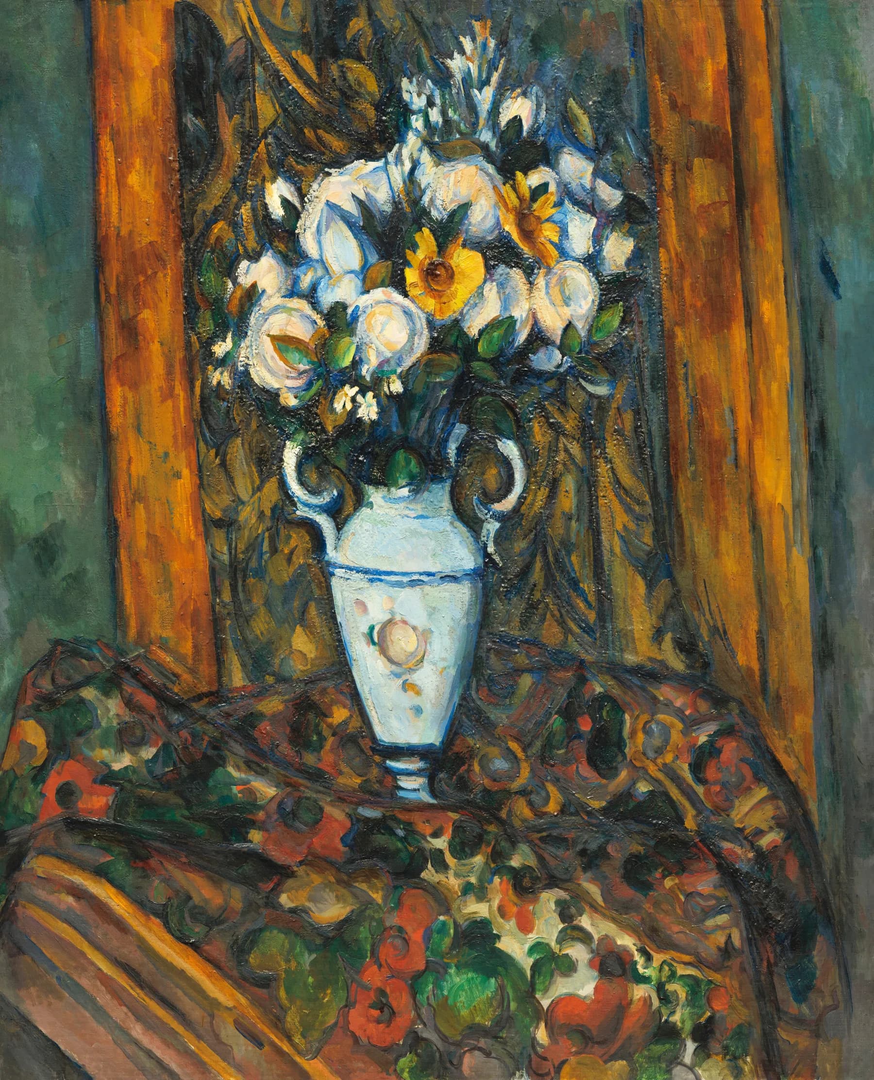 Florero con Flores Silvestres - Paul Cezanne