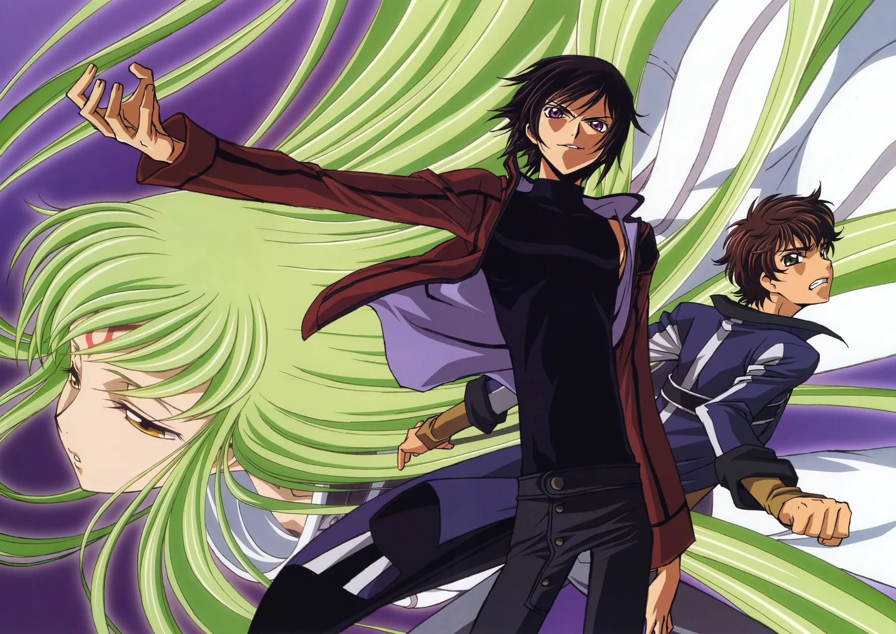 Lelouch C.C. y Suzaku