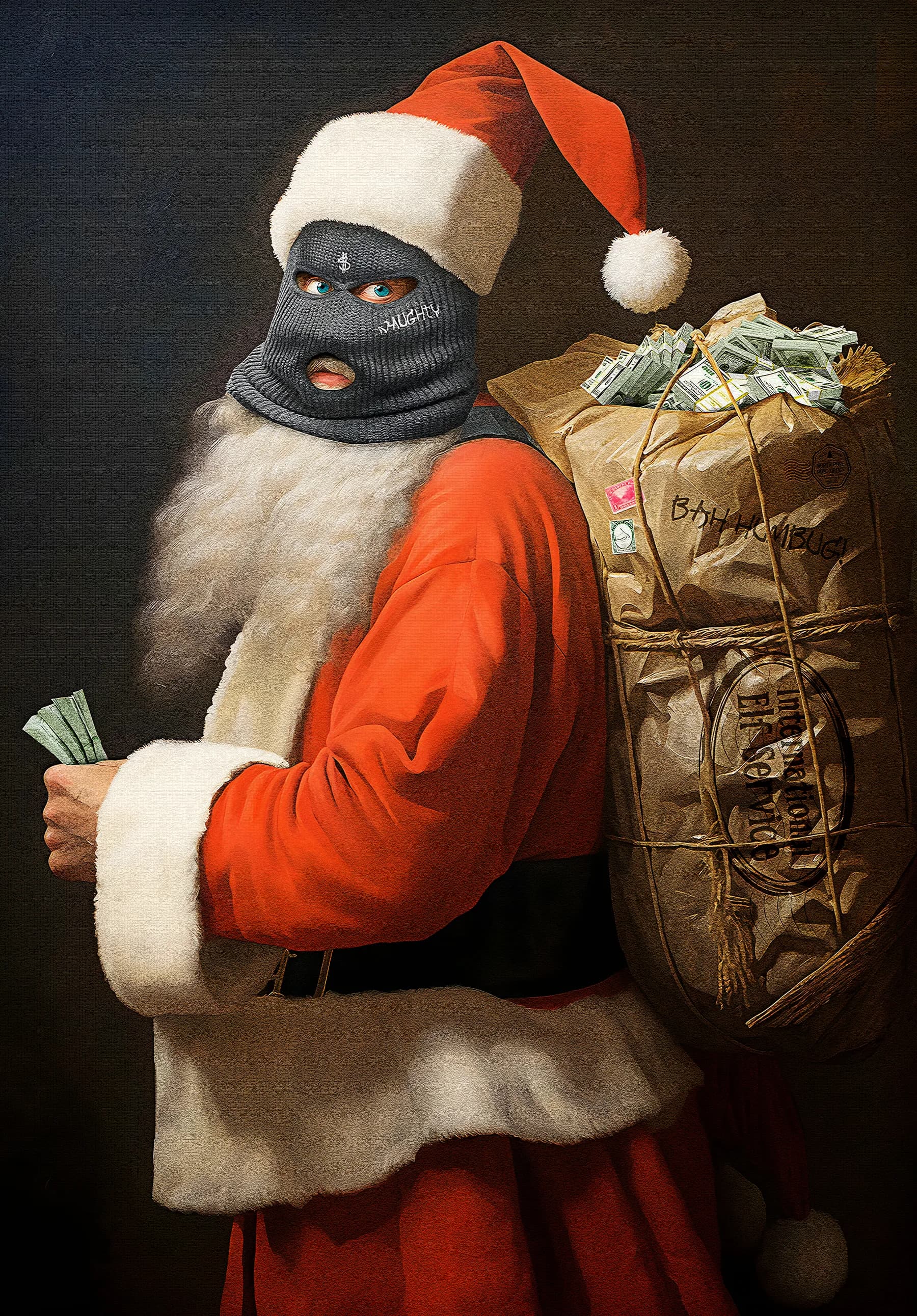 Santa Claus Pasamontanas Clasico