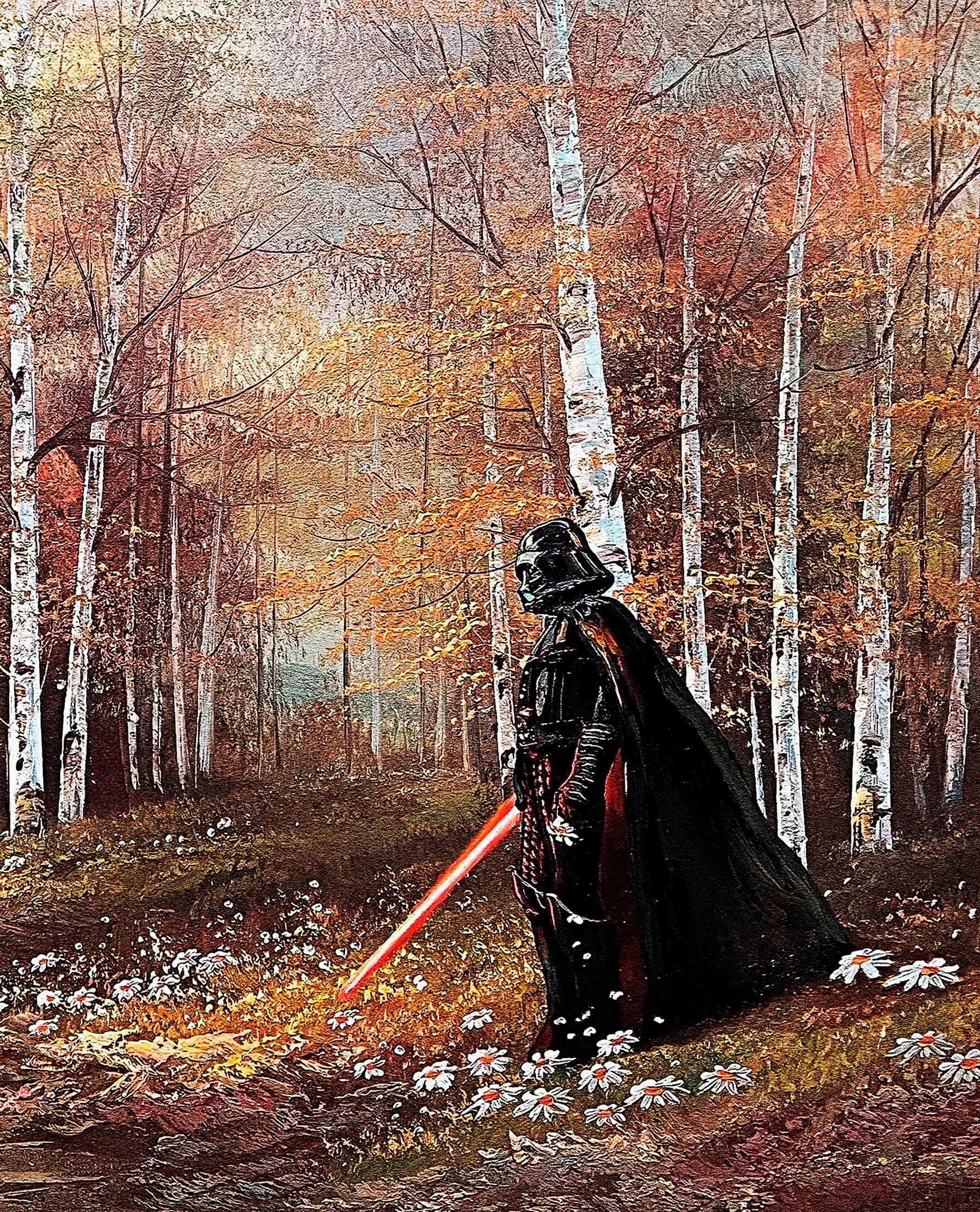 Darth Vader Bosque Otonal