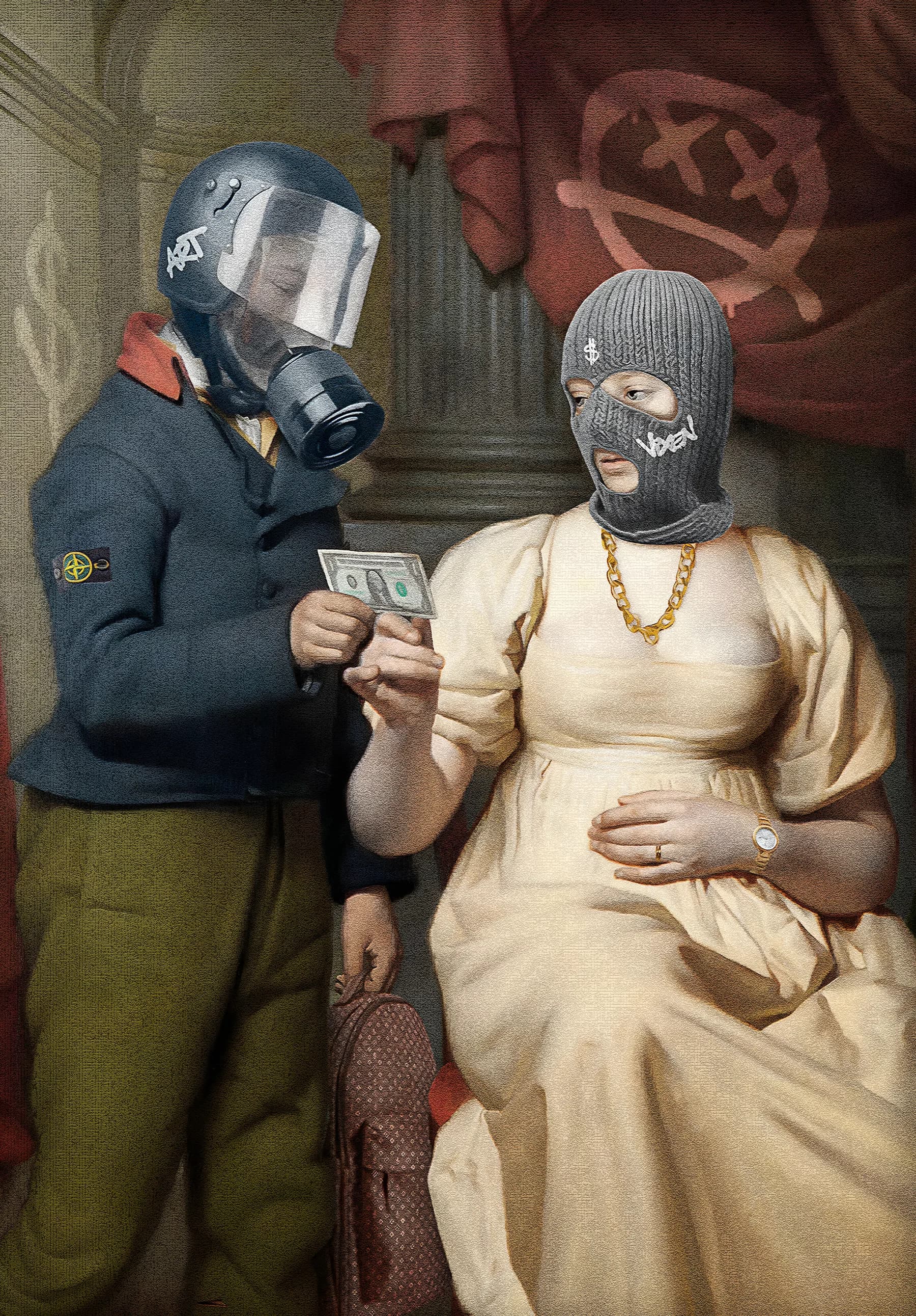 Pareja Clasica Pasamontanas