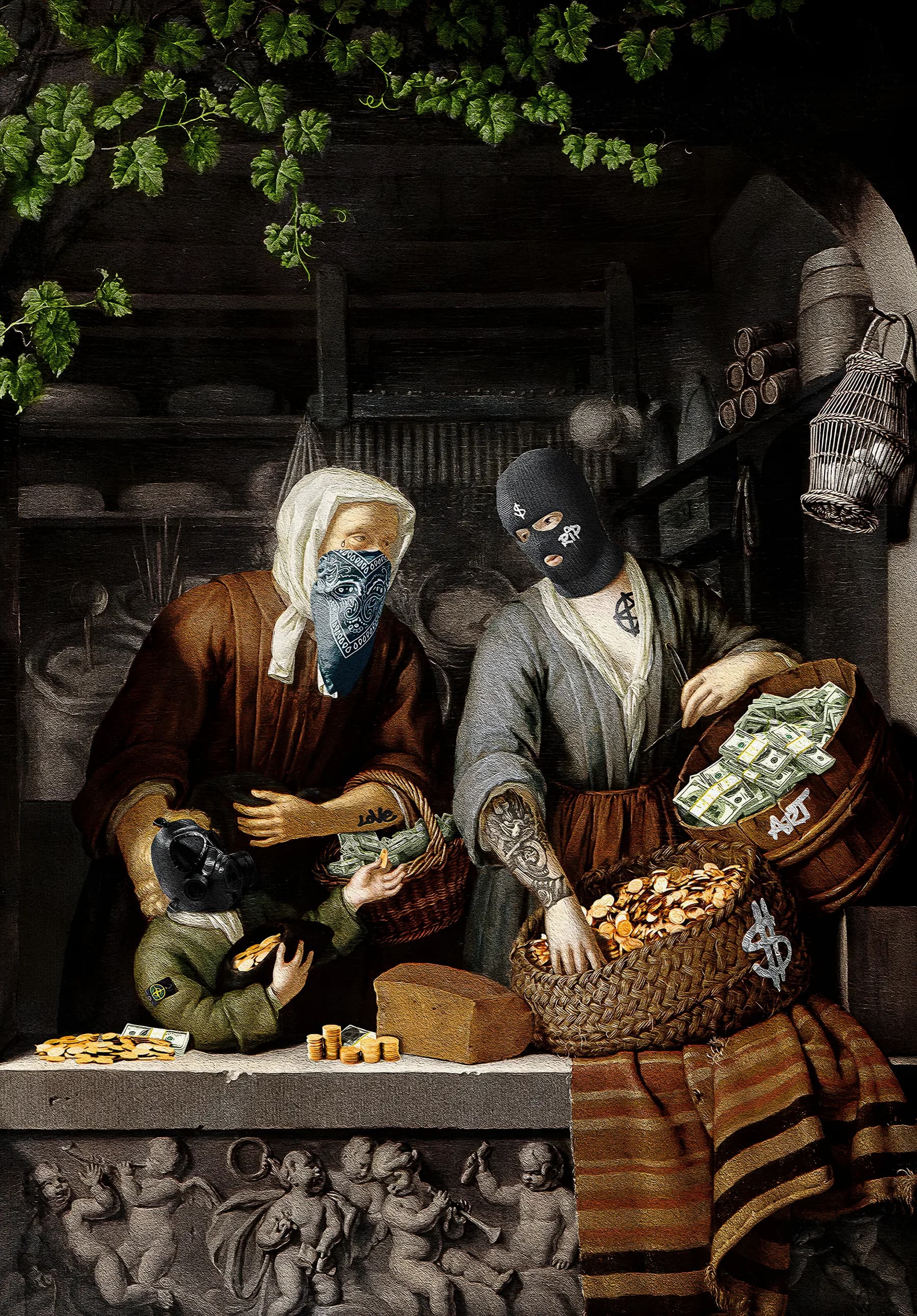 Familia Clasica Mercado Dinero