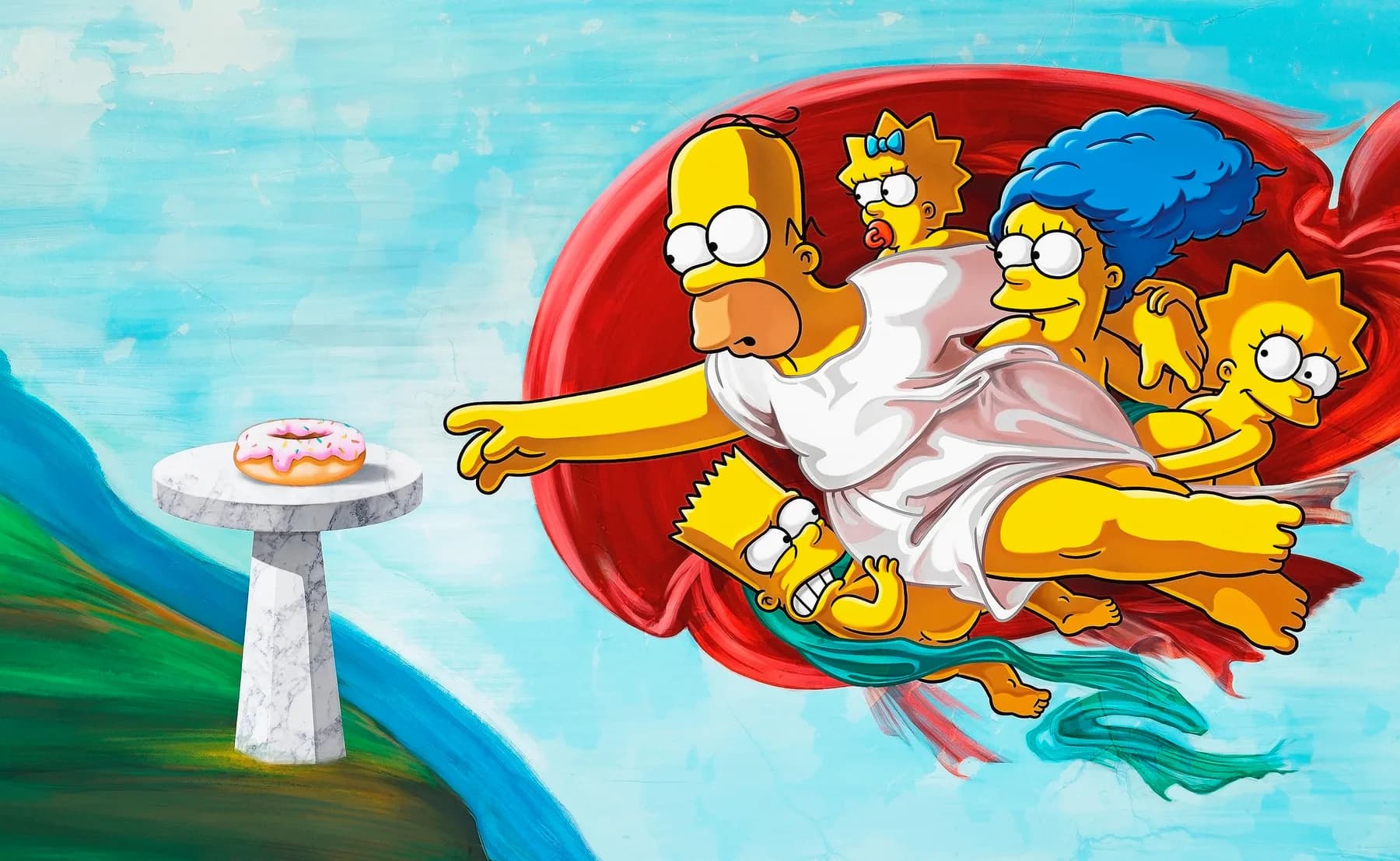 Los Simpson Creacion Donut