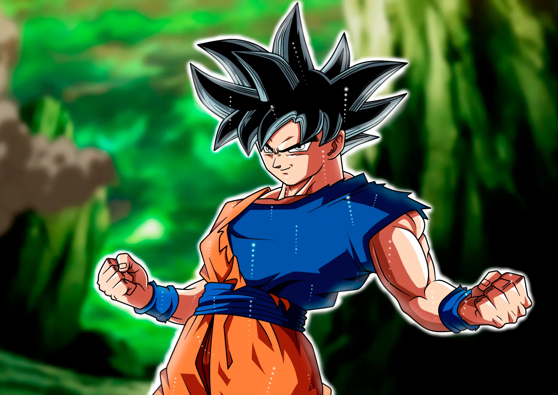 Goku Puños Listos Selva