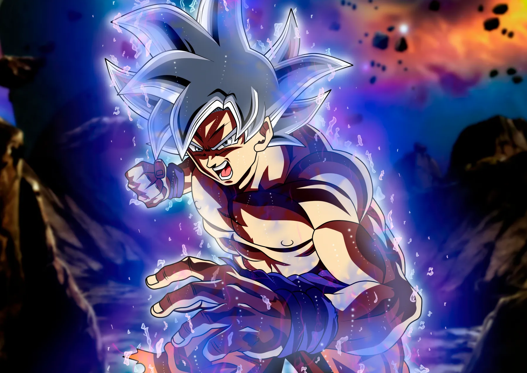 Goku Ultra Instinto Mano Extendida
