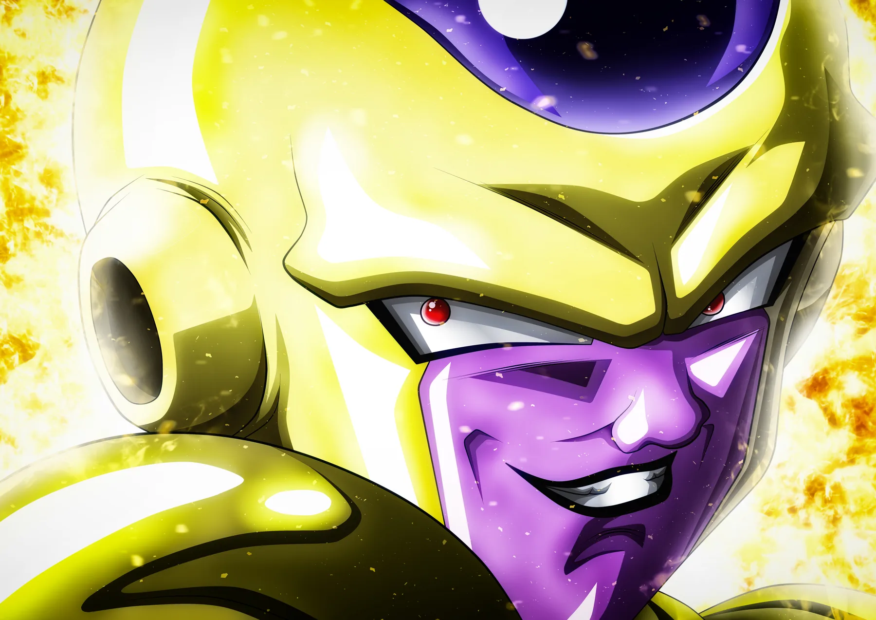 Freezer Dorado Rostro Sonrisa