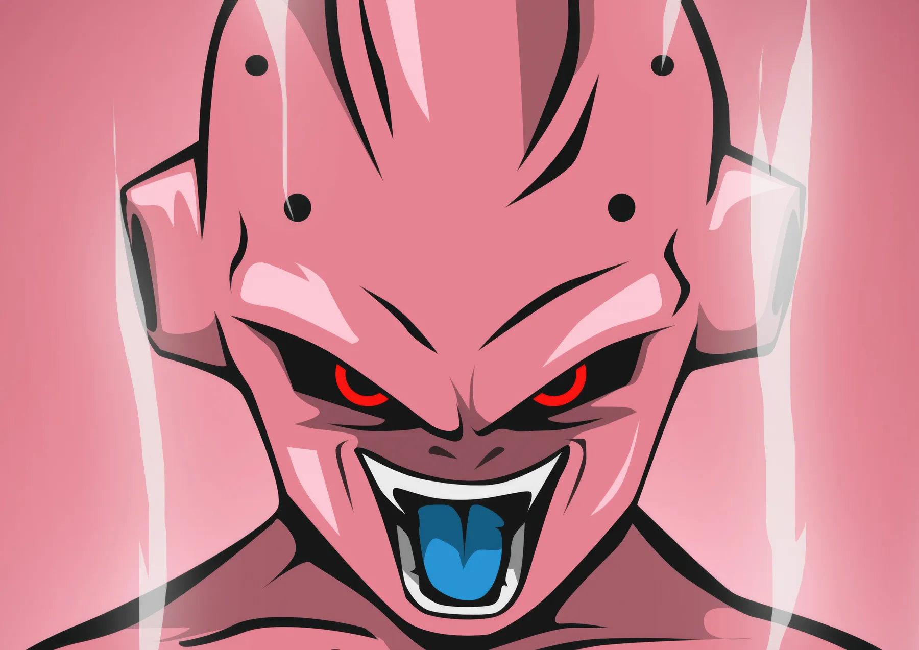 Kid Buu Rostro Furioso