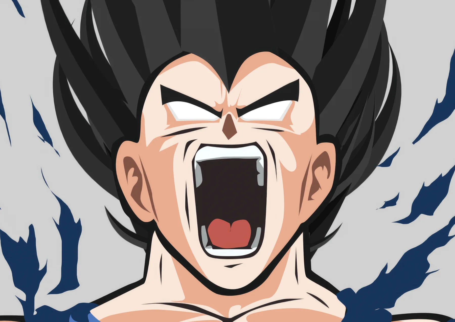 Vegeta Grito de Batalla Base