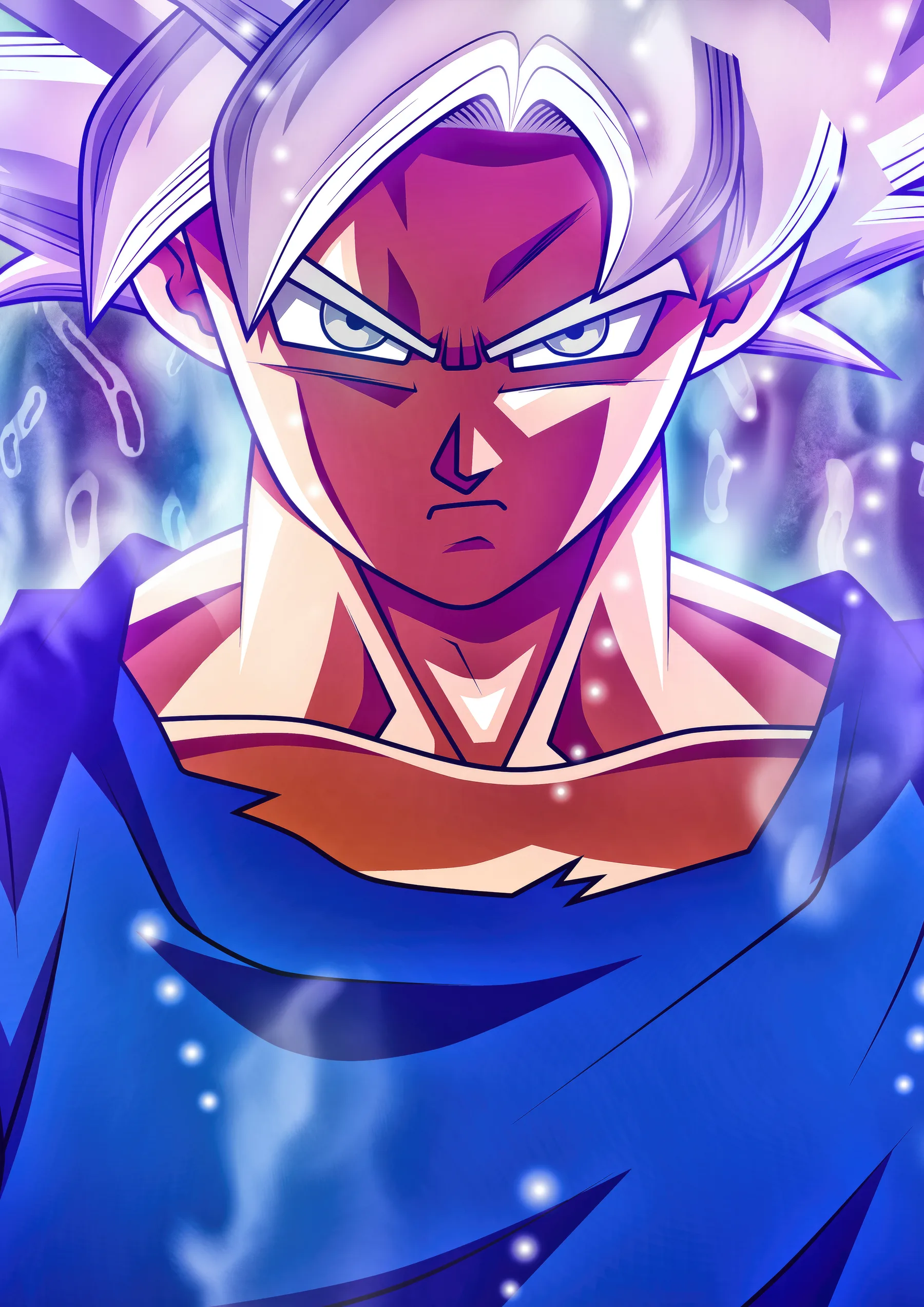 Goku Ultra Instinto Rostro