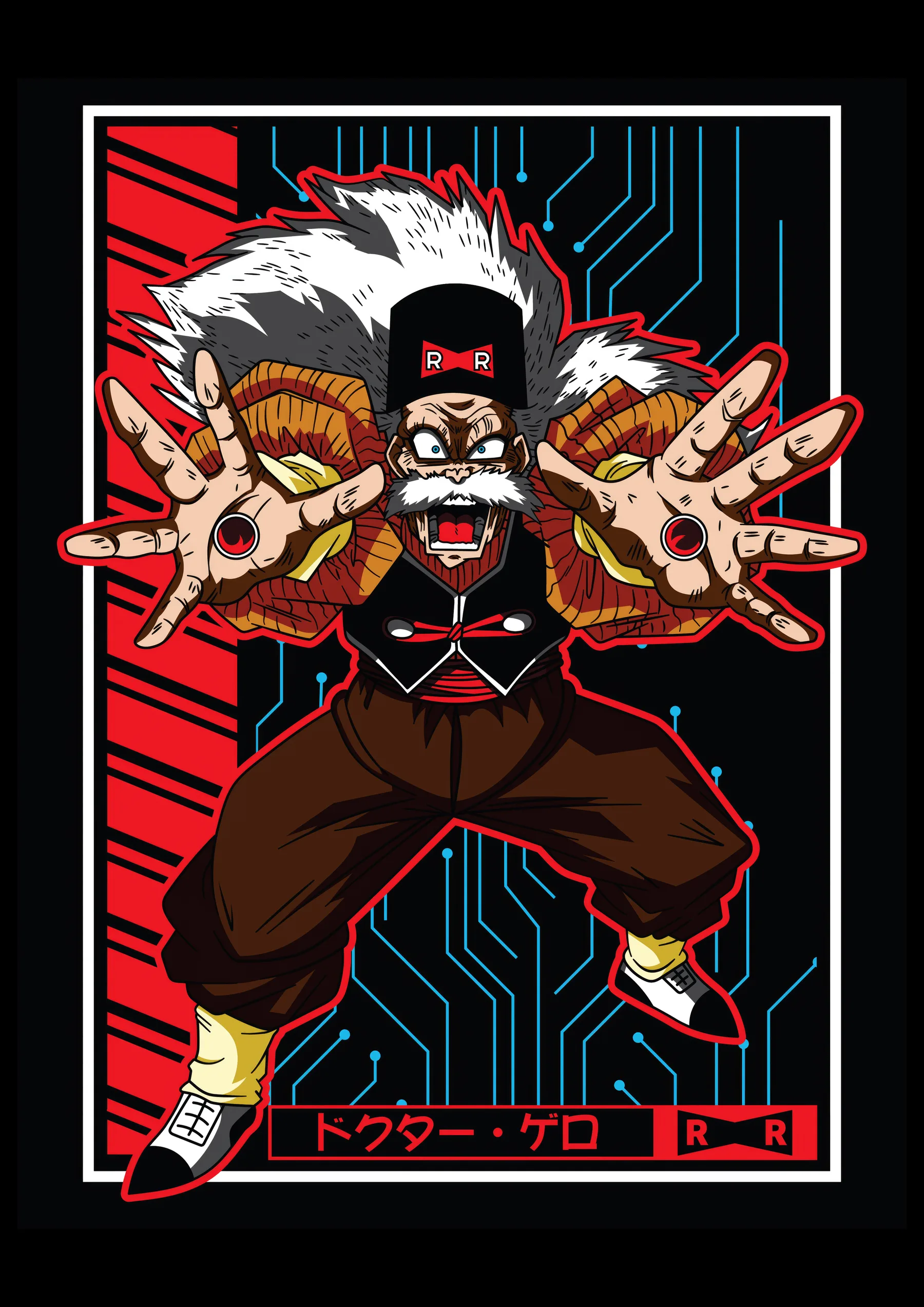 Doctor Gero Villano Androides