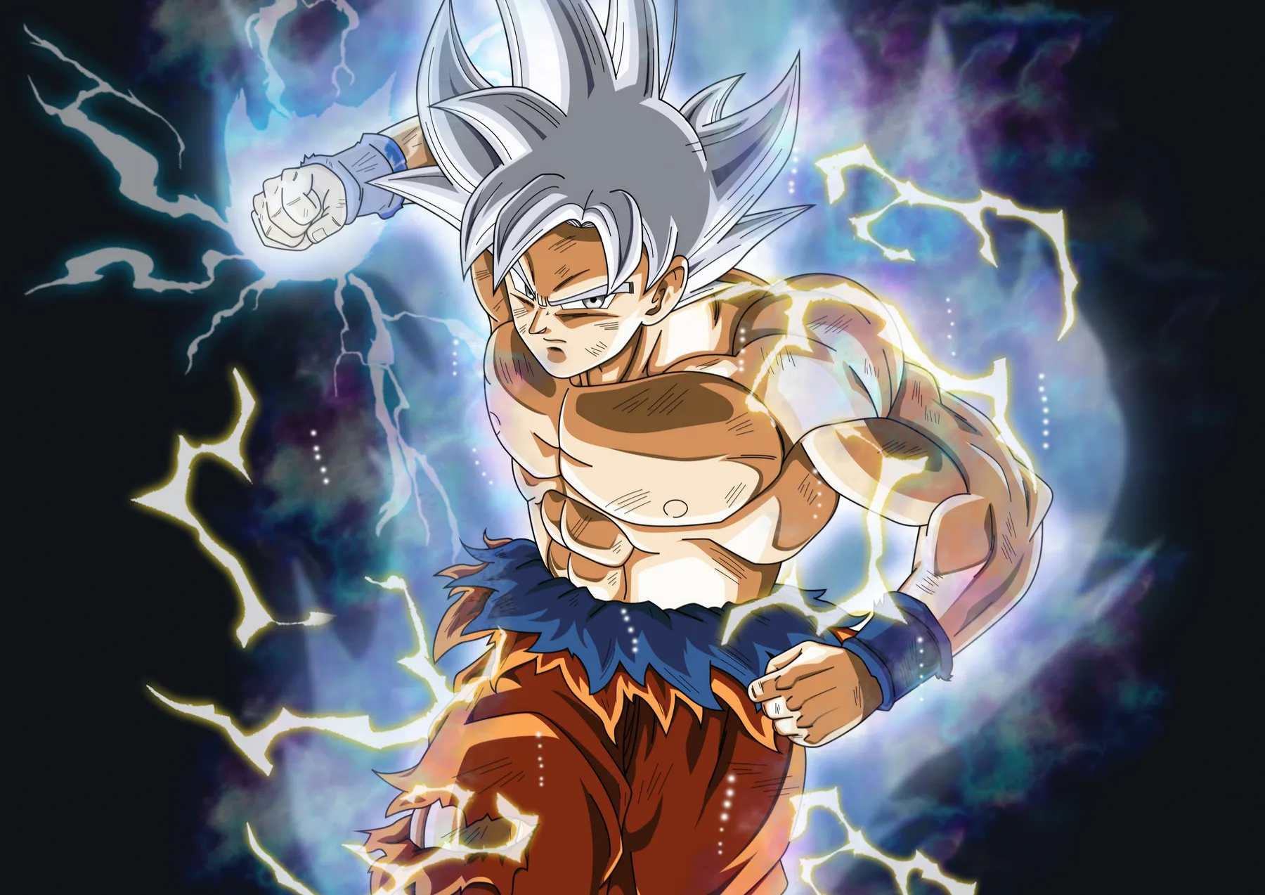 Goku Ultra Instinto Cuerpo Completo