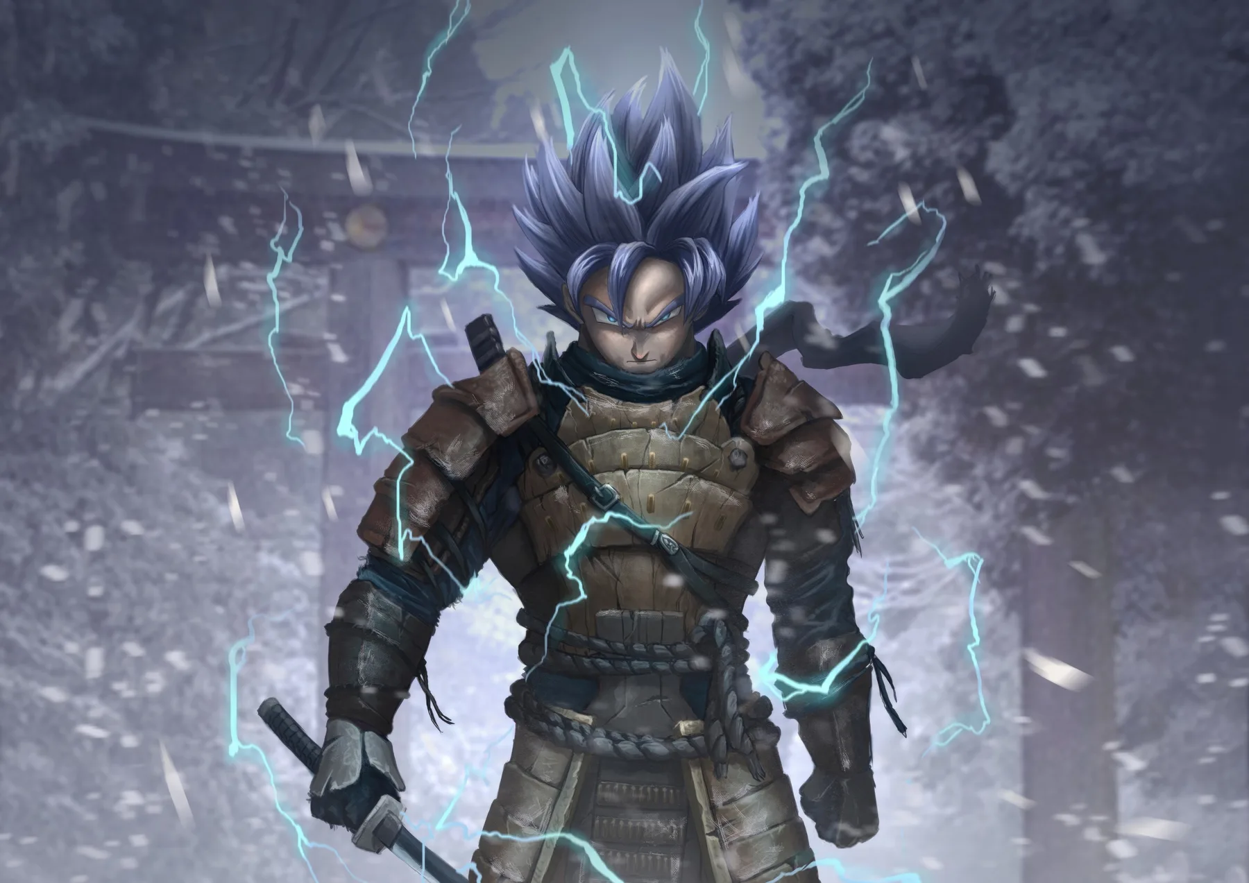 Vegetto Samurai Katana Guerrero