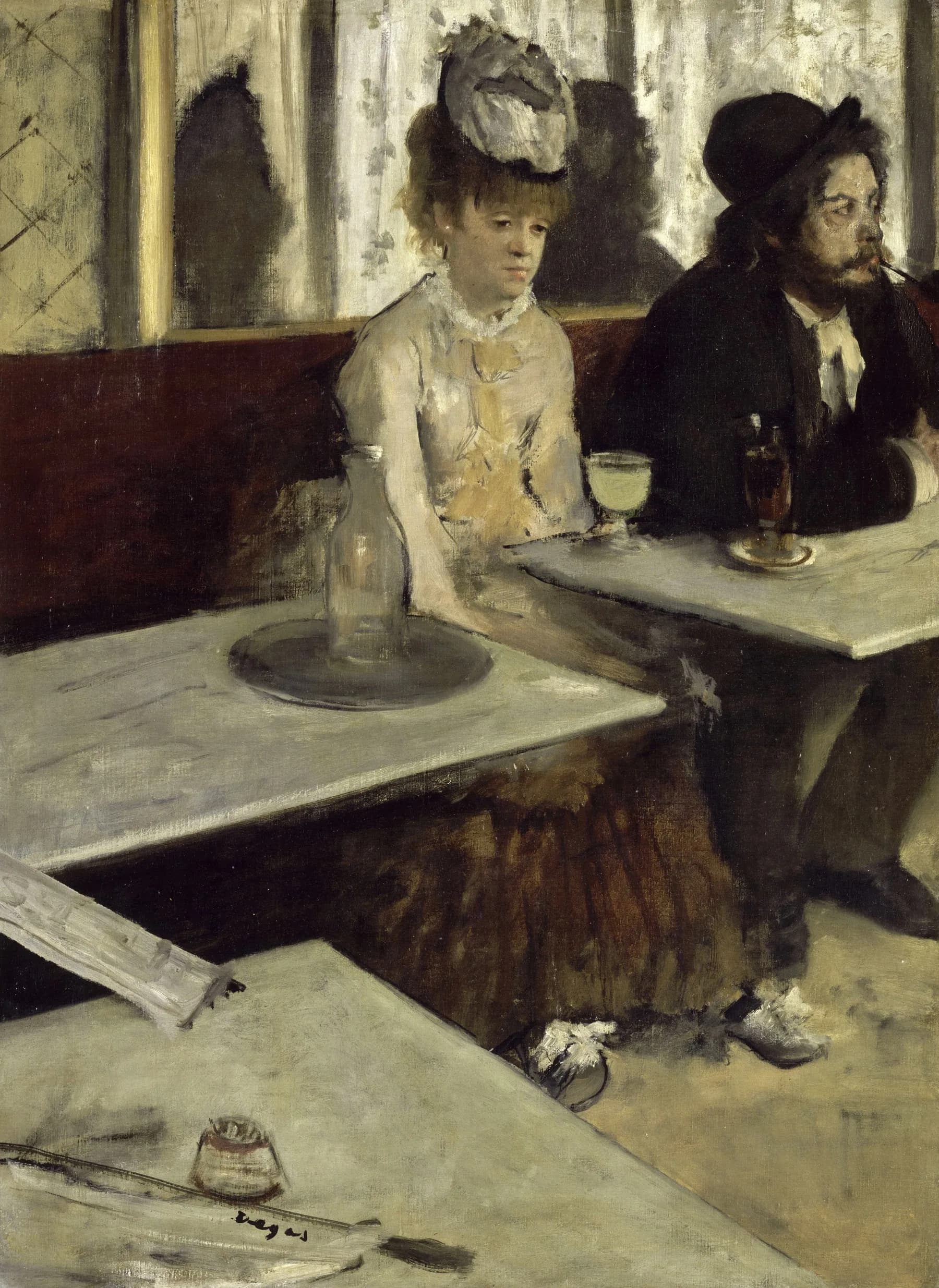 El Ajenjo LAbsinthe - Edgar Degas