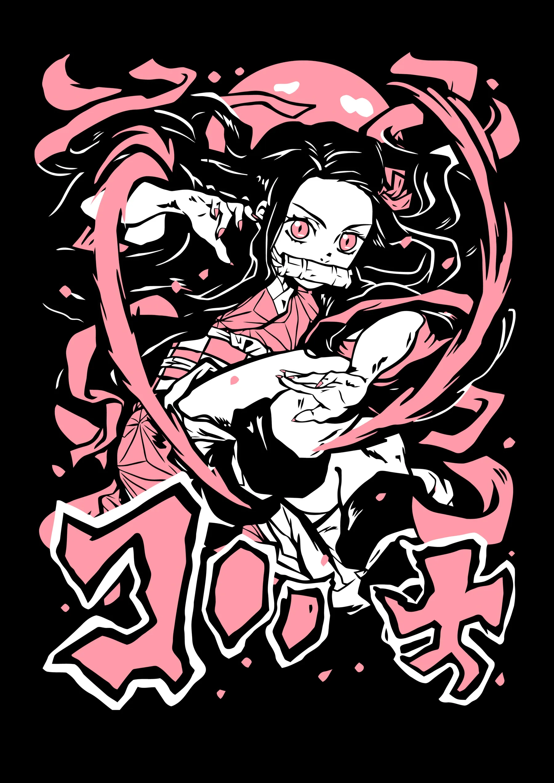Nezuko Kamado Forma Demonio