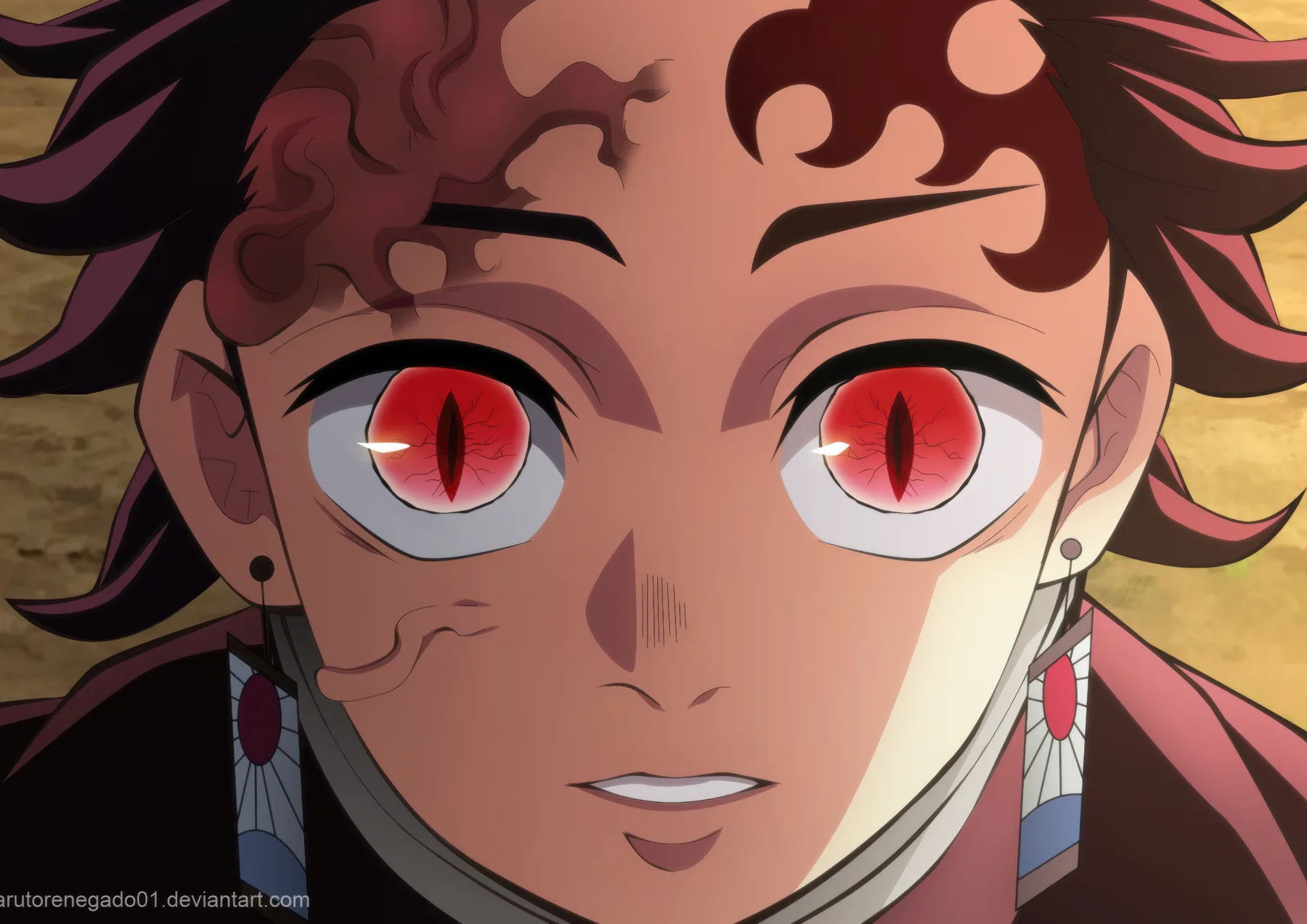 Muzan Kibutsuji Ojos de Demonio