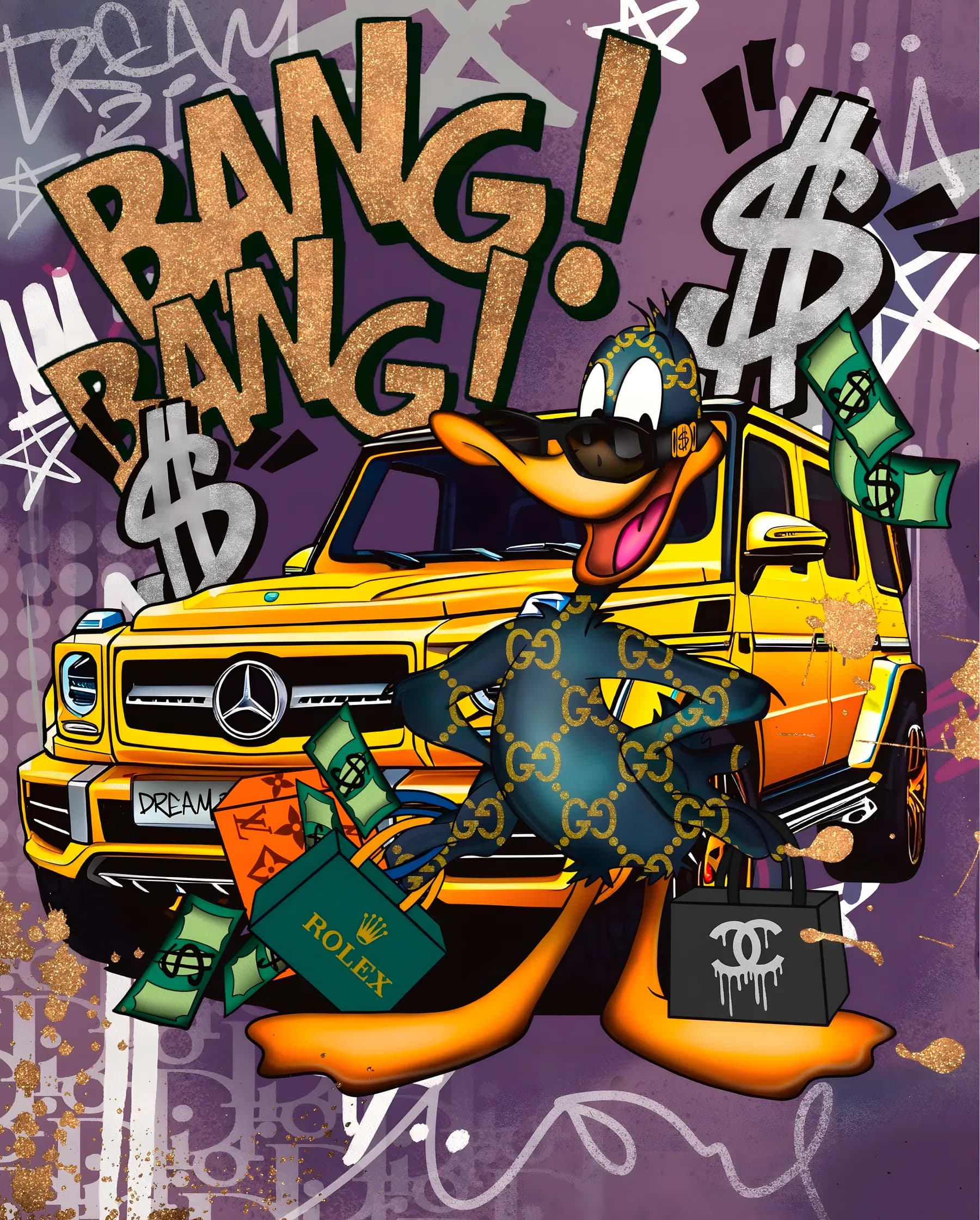 Pato Lucas Bang Bang Lujo