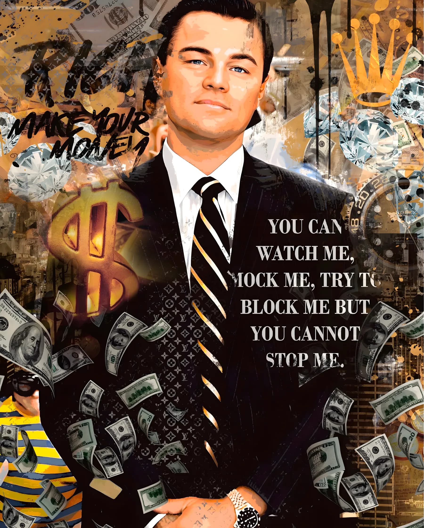 Wolf of Wall Street Haz tu Dinero