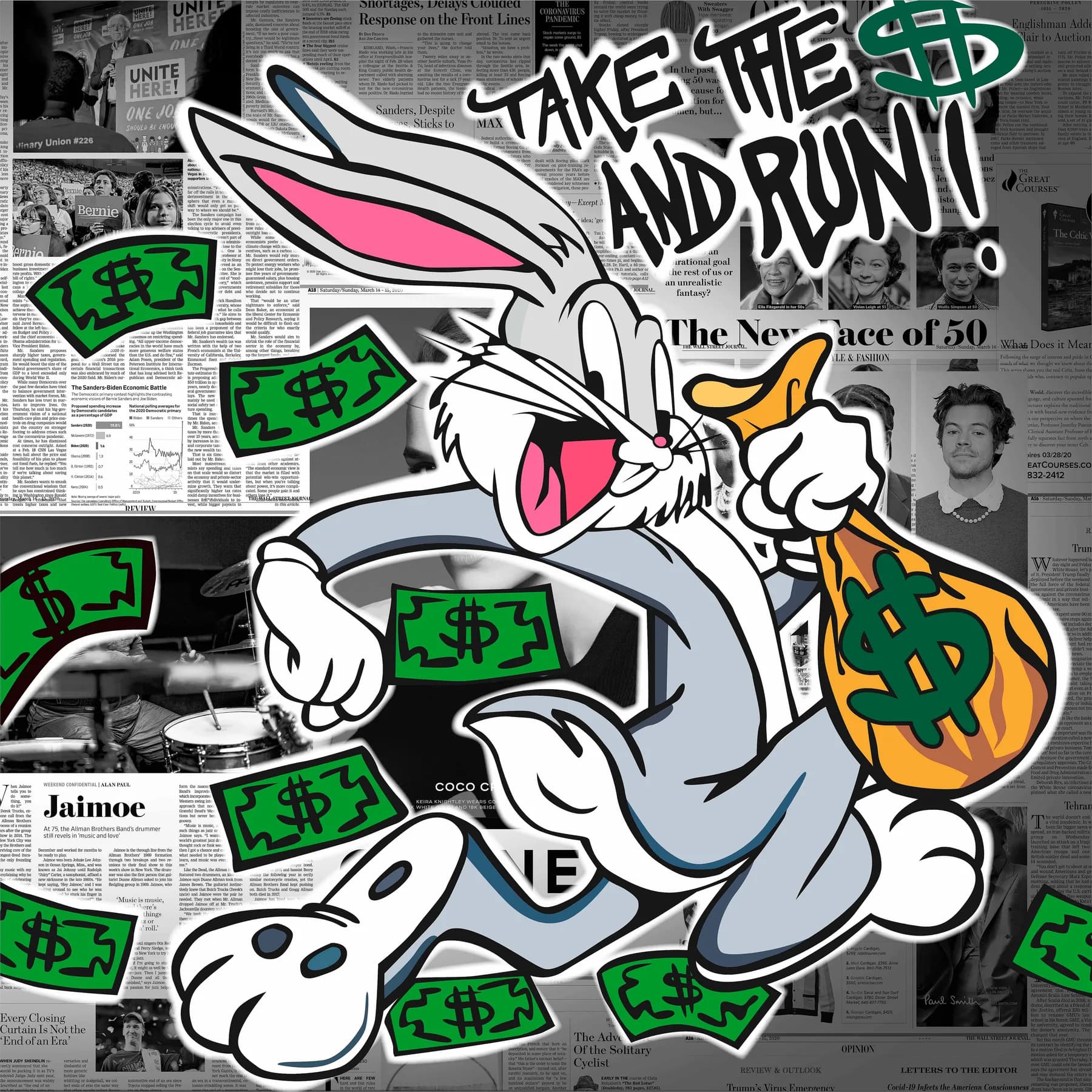 Bugs Bunny Take the Money and Run
