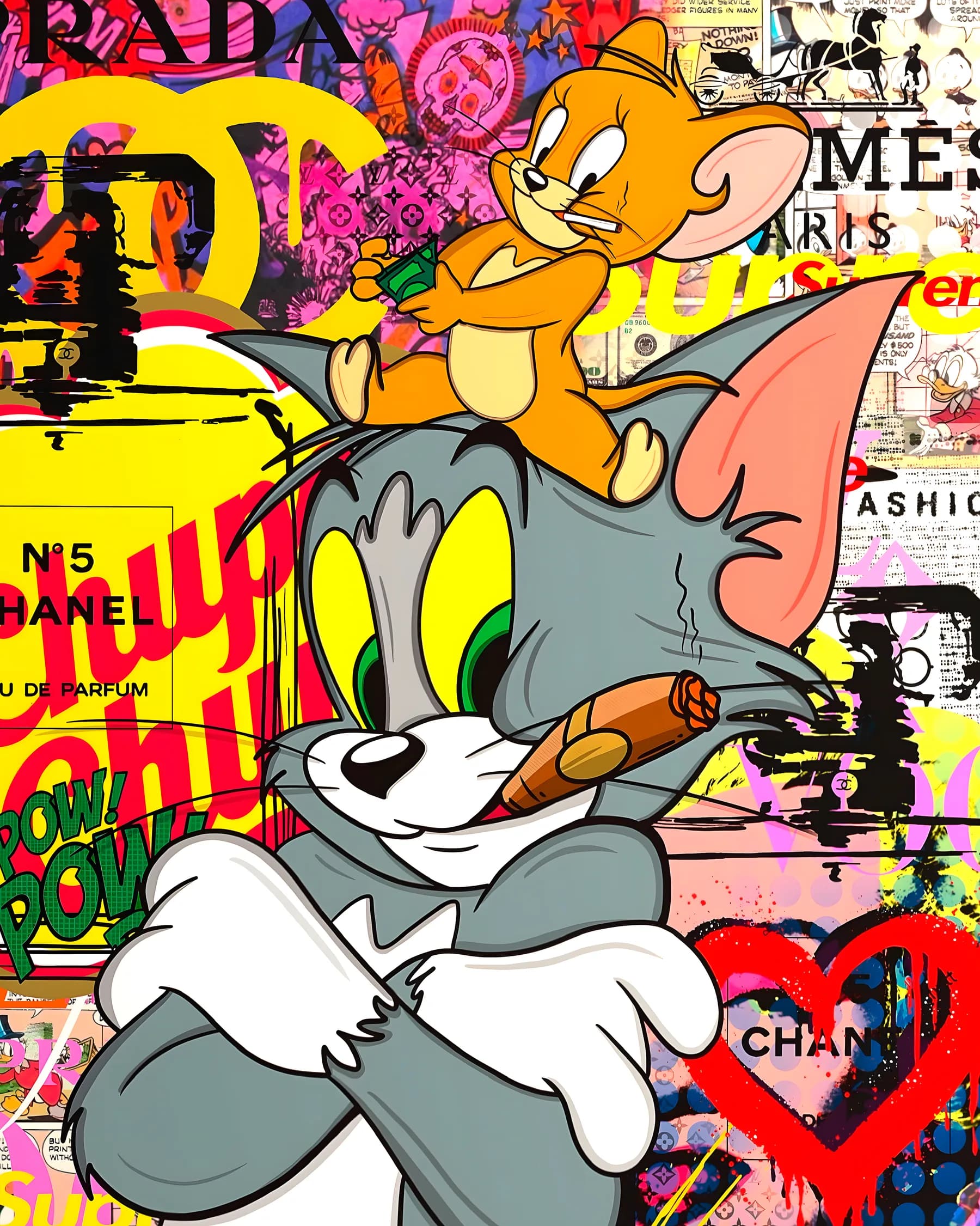 Tom y Jerry Jefes del Dinero