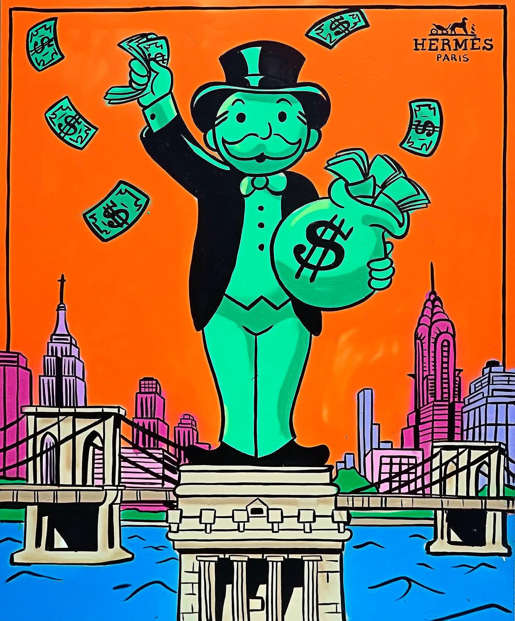 Monopoly Estatua Verde Hermès